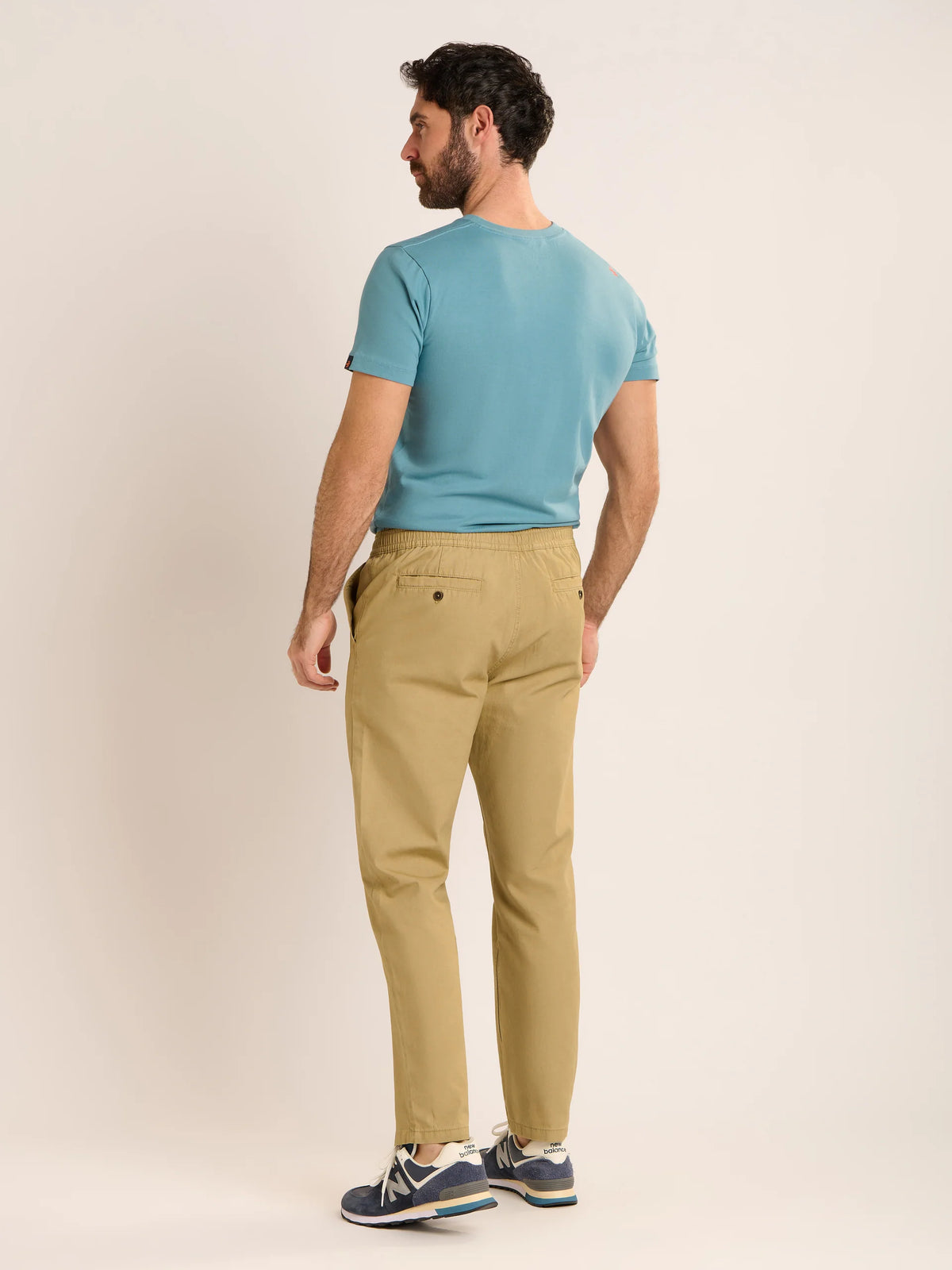 Brakeburn Mens Norborton Chino Trousers Beige