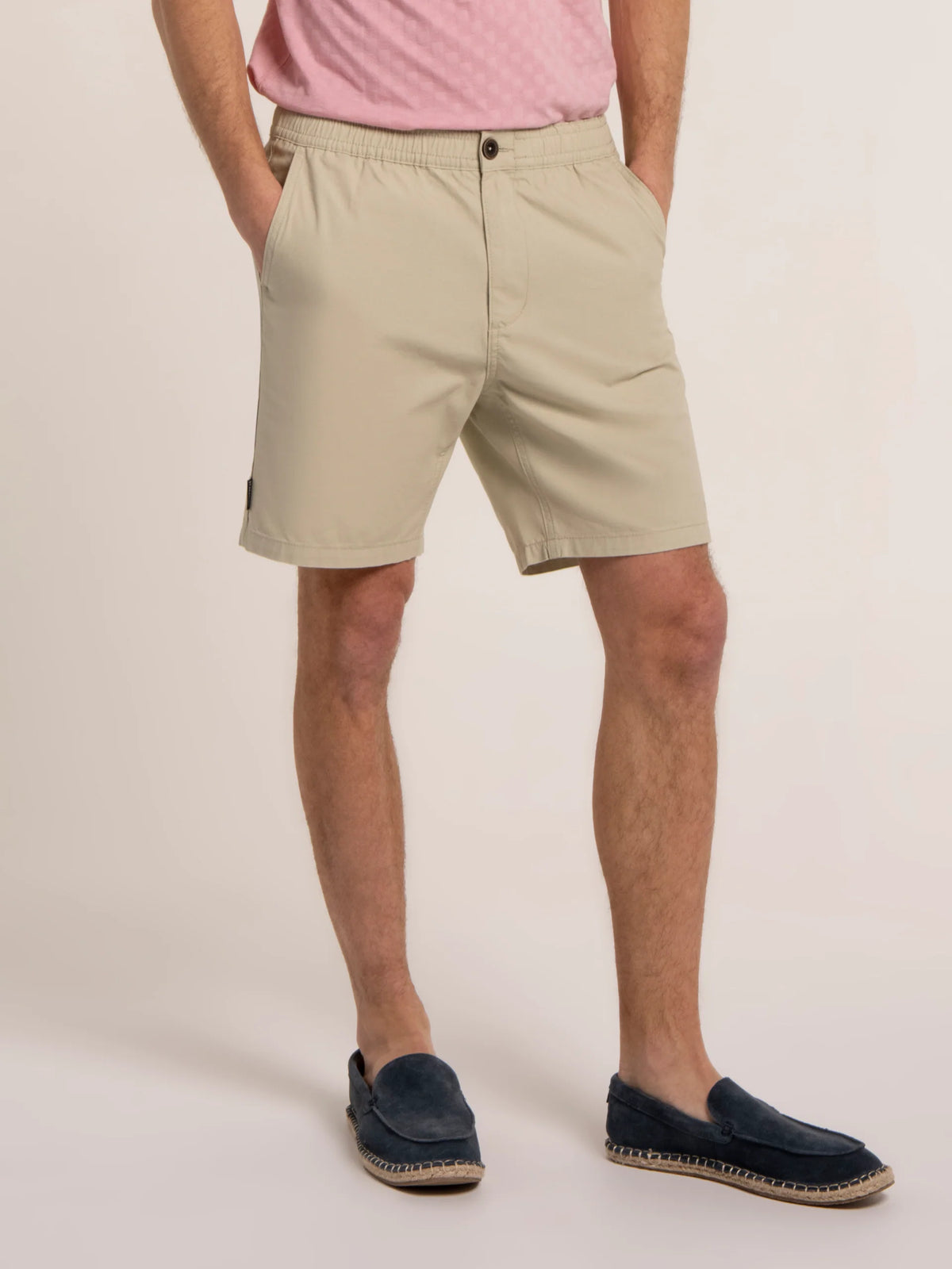 Brakeburn Mens Delvin Shorts Stone