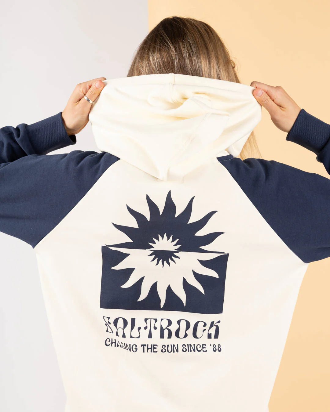 Saltrock Womens Roots Zip Hoodie Cream Clothing XS ADULT / Cream,SMALL ADULT / Cream,MEDIUM ADULT / Cream,LARGE ADULT / Cream