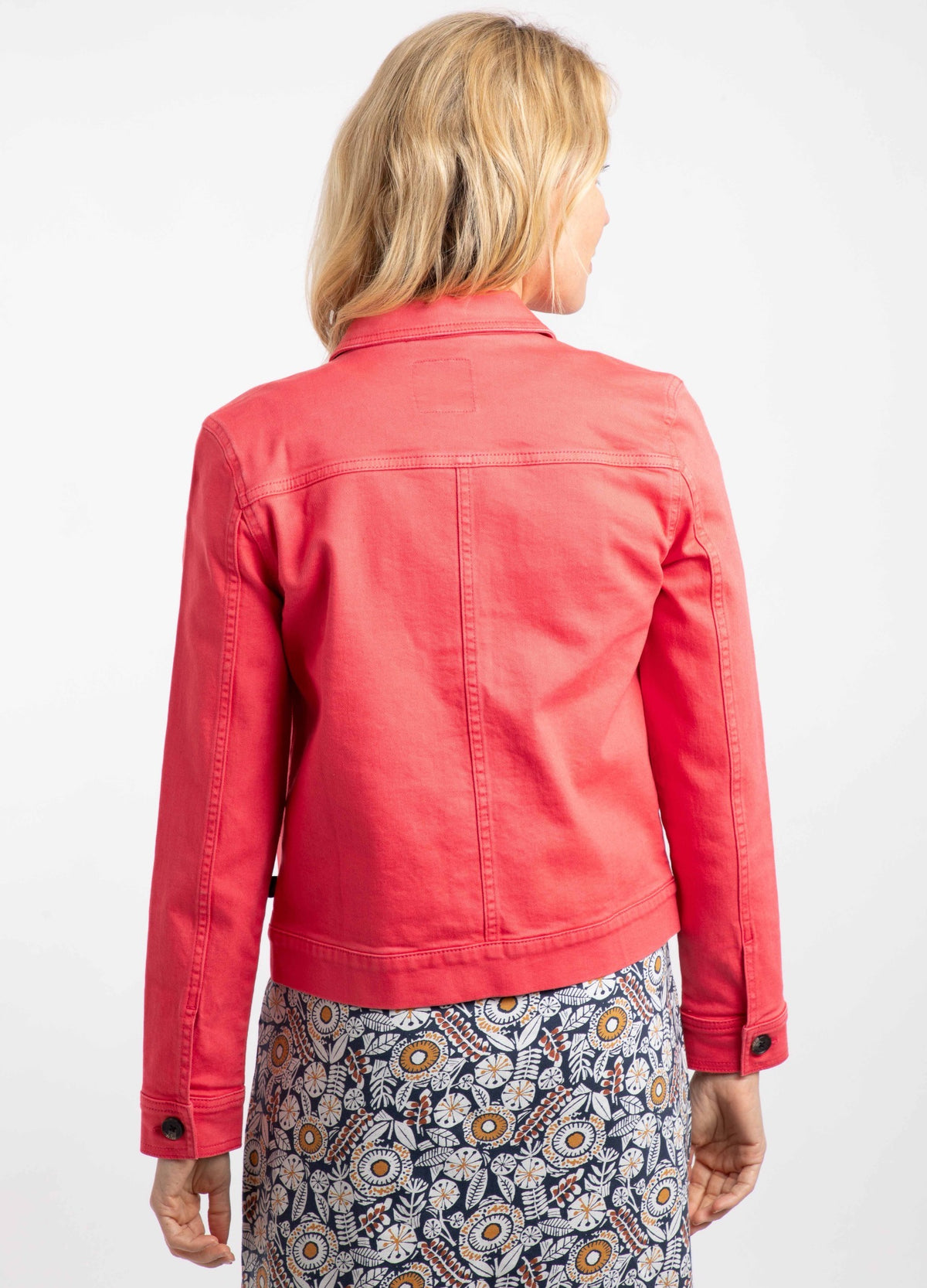 Weirdfish Womens Rosanna Jacket 203423 Flamingo