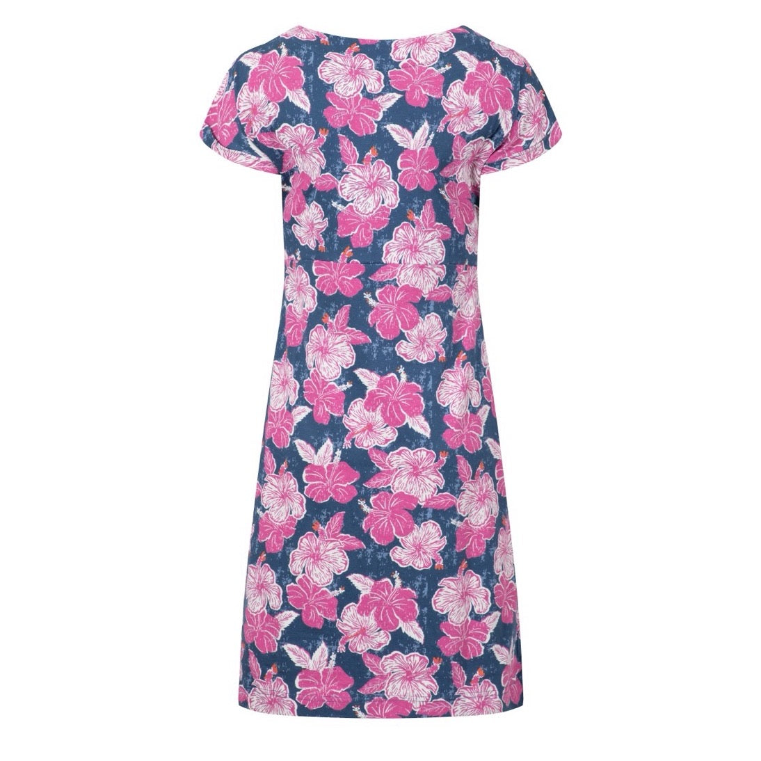 Weirdfish Women Tallahassee Dress 203972 Fuchsia Pink