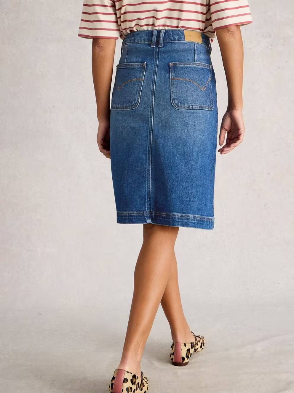 White Stuff Womens Tia Denim Skirt 444151