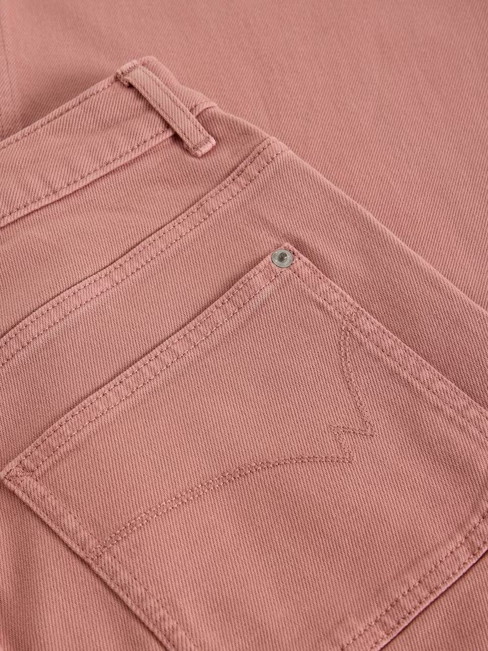 White Stuff Womens Tia Cropped Jeans 444152 Dusty Pink