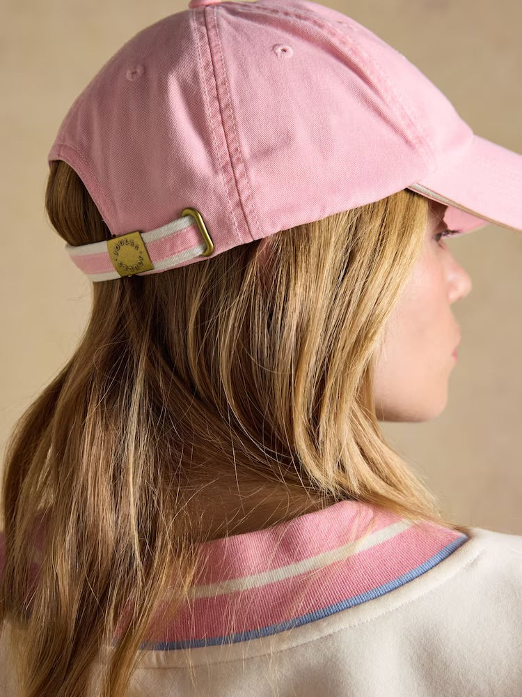 Joules Womens Daley Baseball Cap W27905 Pink Clothing ONE SIZE / Pink