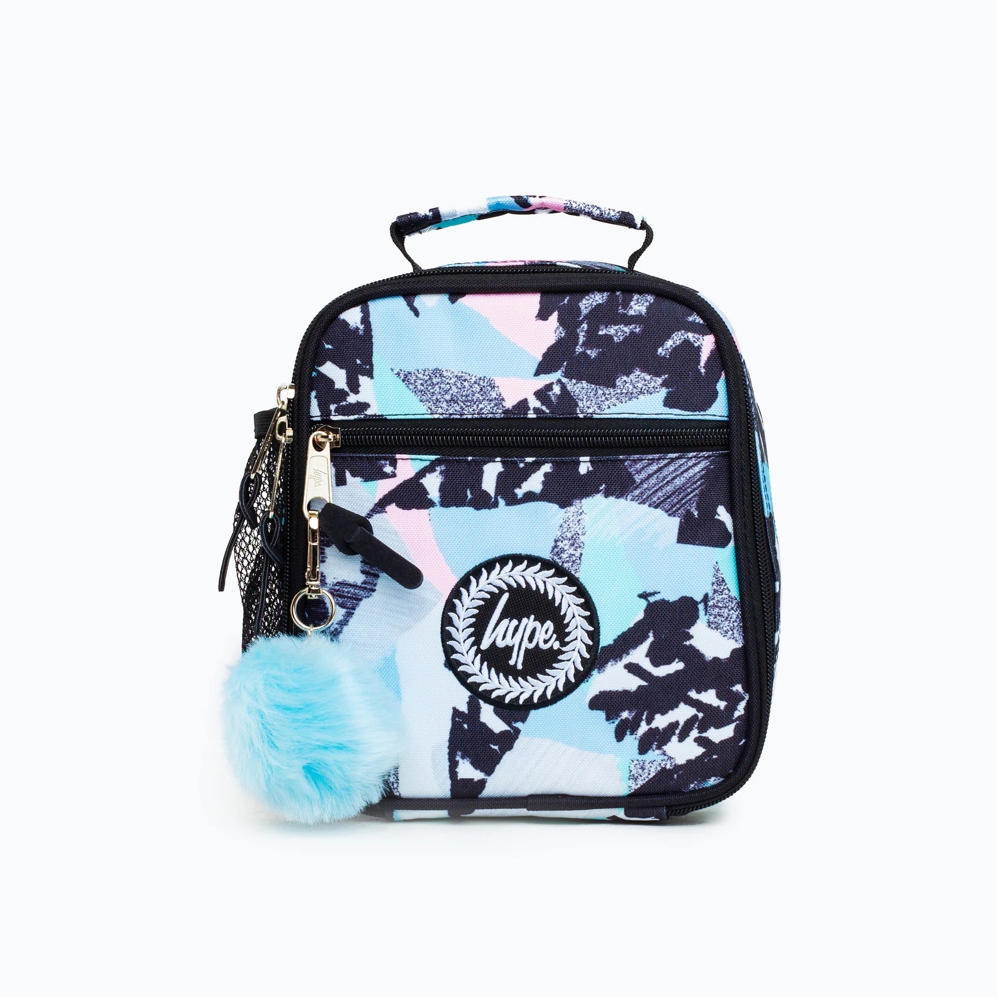 Hype Pastel Abstract Lunch Bag Accessories ONE SIZE / Blue