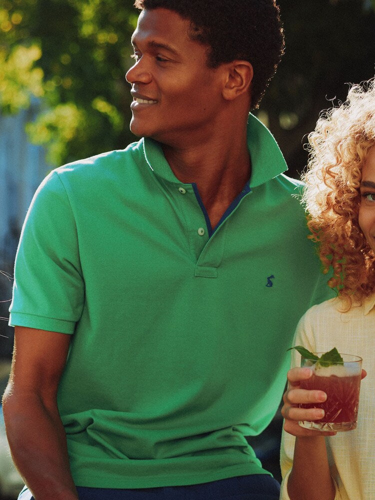 Joules Mens Woody Polo Shirt W66873 Bright Green Clothing M / Green,L / Green,XL / Green,XXL / Green