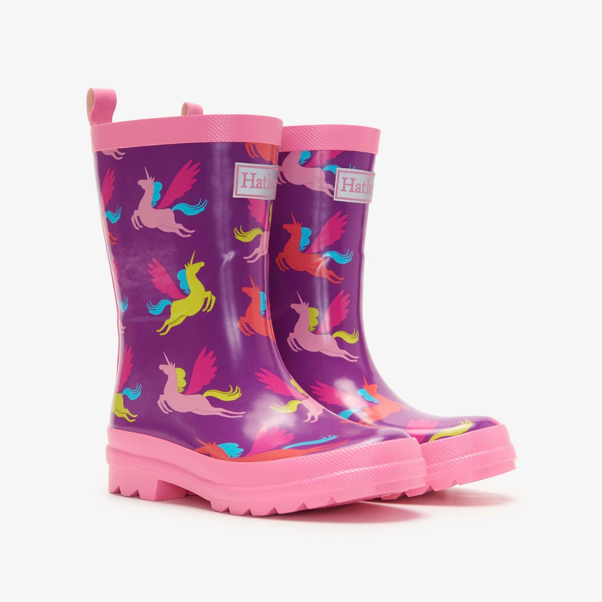 Hatley Pegasus Wellingtons and Socks F23ppk1366 Footwear UK6 INFANT / Purple,UK7 INFANT / Purple,UK8 INFANT / Purple,UK9 KIDS / Purple,UK10 KIDS / Purple,UK11 KIDS / Purple,UK12 KIDS / Purple,UK13 KIDS / Purple,UK1 KIDS / Purple,UK2 KIDS / Purple