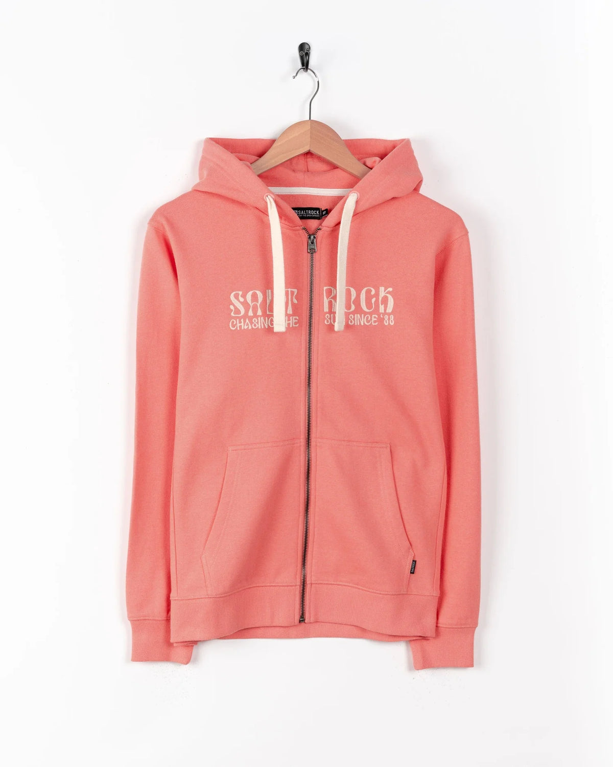 Saltrock Womens Mantra Zip Hoodie Hwz25501040 Coral Clothing XS ADULT / Coral,SMALL ADULT / Coral,MEDIUM ADULT / Coral,LARGE ADULT / Coral