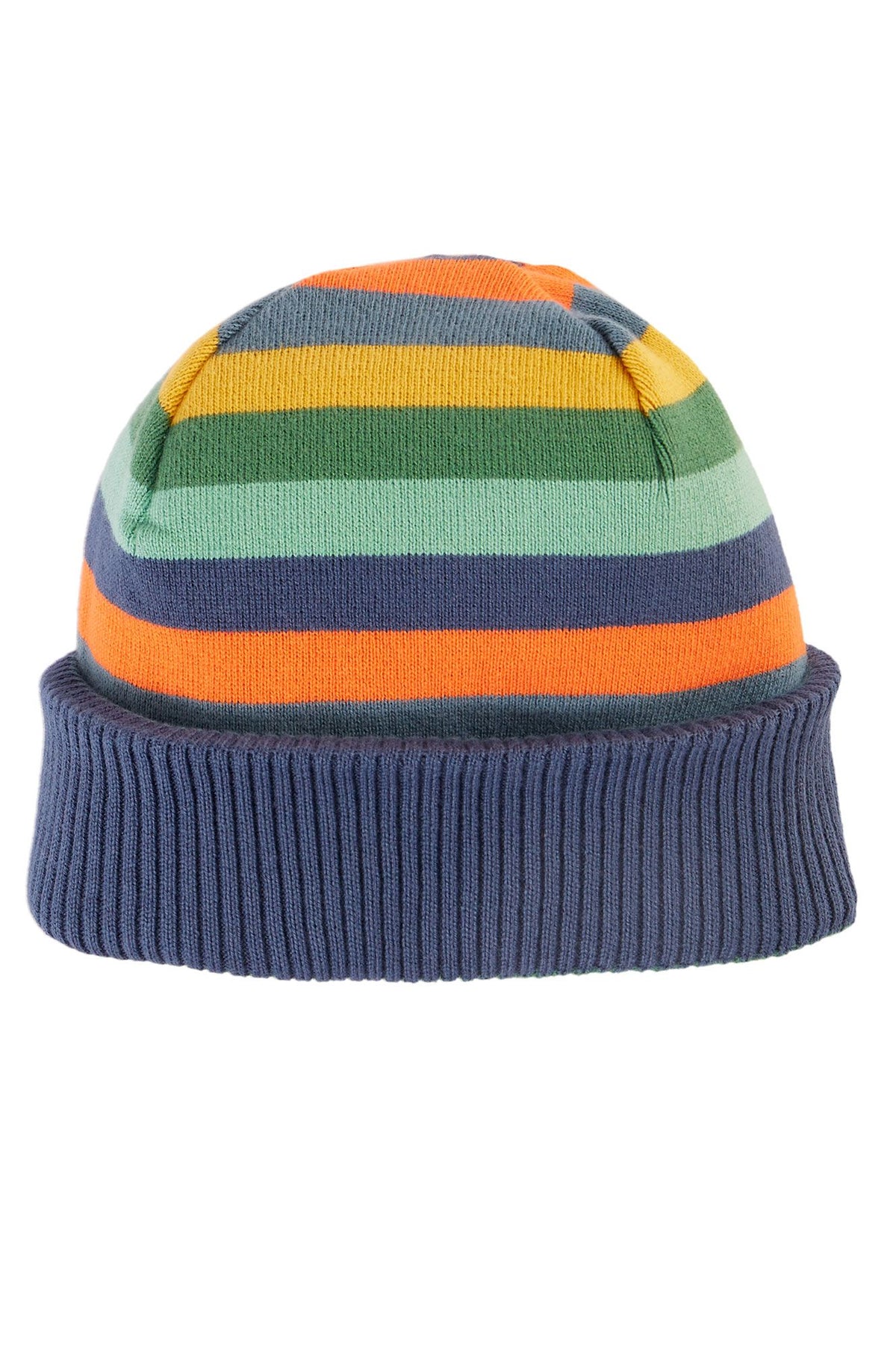 Frugi Voyager Reversible Hat 500006A4nvym Mountains Clothing 1-2YRS / Multi,2-6YRS / Multi,6-10YRS / Multi