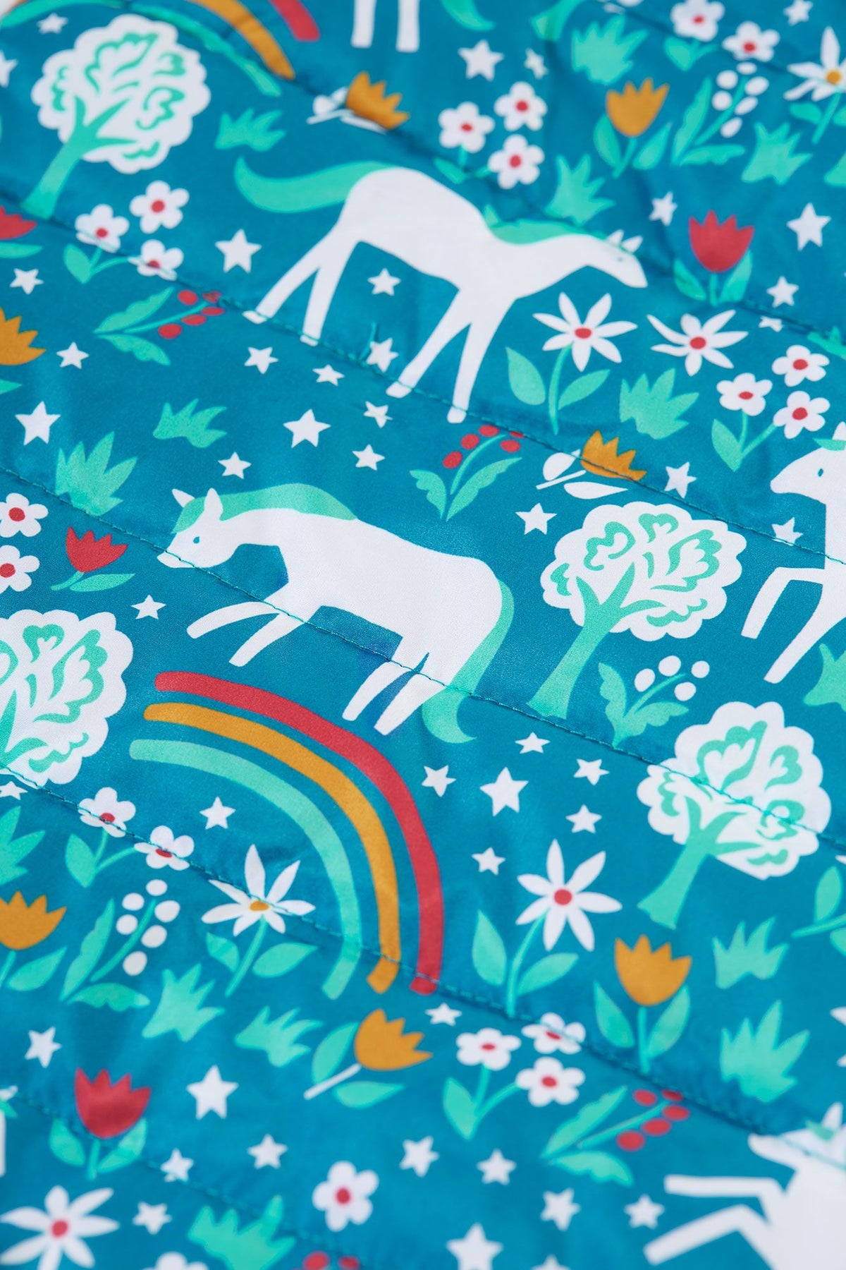 Frugi Toasty Trail Reversible Coat 500041A4wdhr Wild Horses Clothing 2-3YRS / Multi,3-4YRS / Multi,4-5YRS / Multi,5-6YRS / Multi,6-7YRS / Multi,7-8YRS / Multi