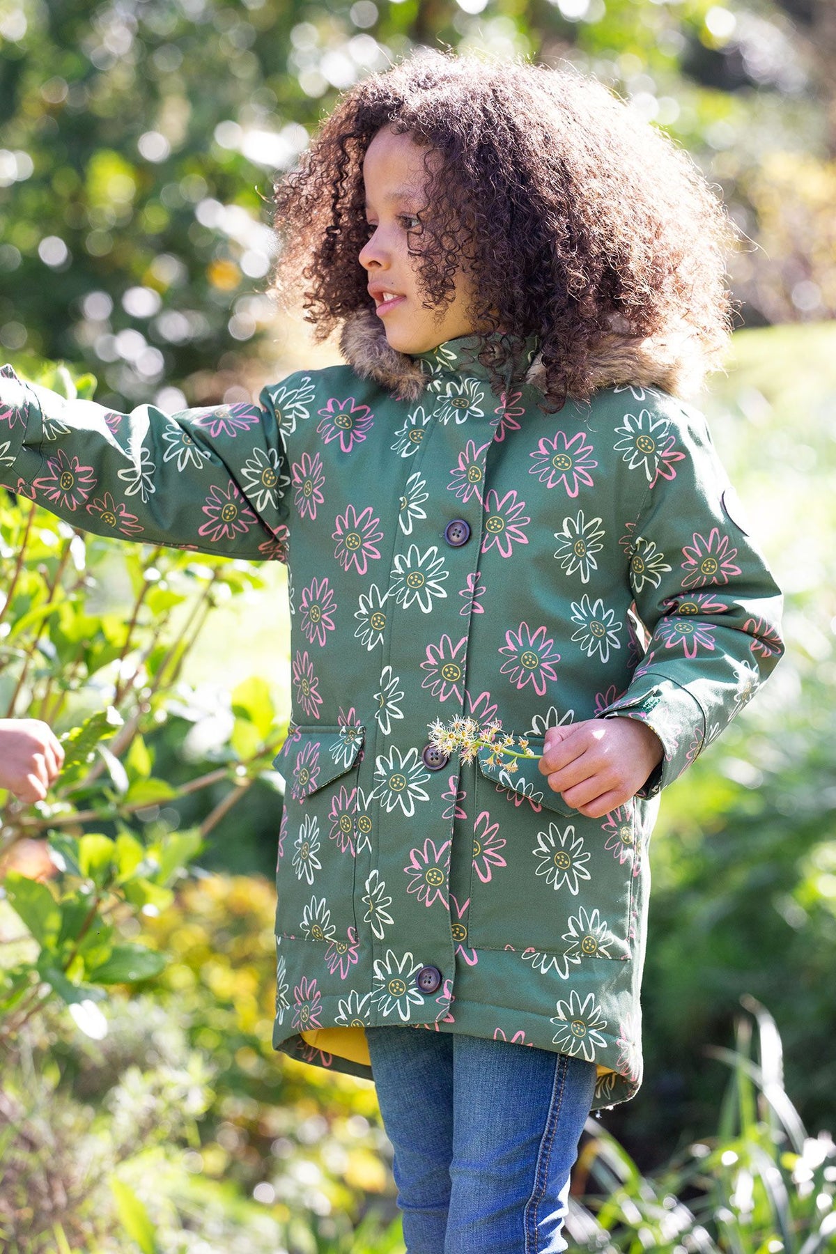 Frugi Penhale Parka Coat 500055A4ligr Let It Grow Clothing 5-6YRS / Khaki,6-7YRS / Khaki,7-8YRS / Khaki,8-9YRS / Khaki