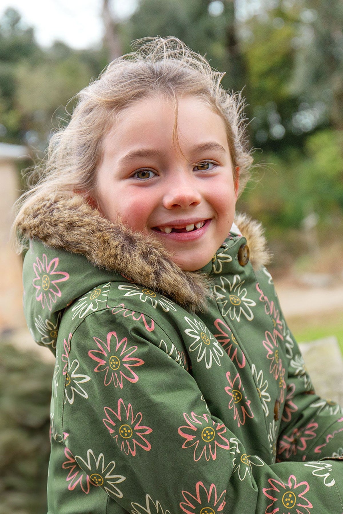 Frugi Penhale Parka Coat 500055A4ligr Let It Grow Clothing 5-6YRS / Khaki,6-7YRS / Khaki,7-8YRS / Khaki,8-9YRS / Khaki