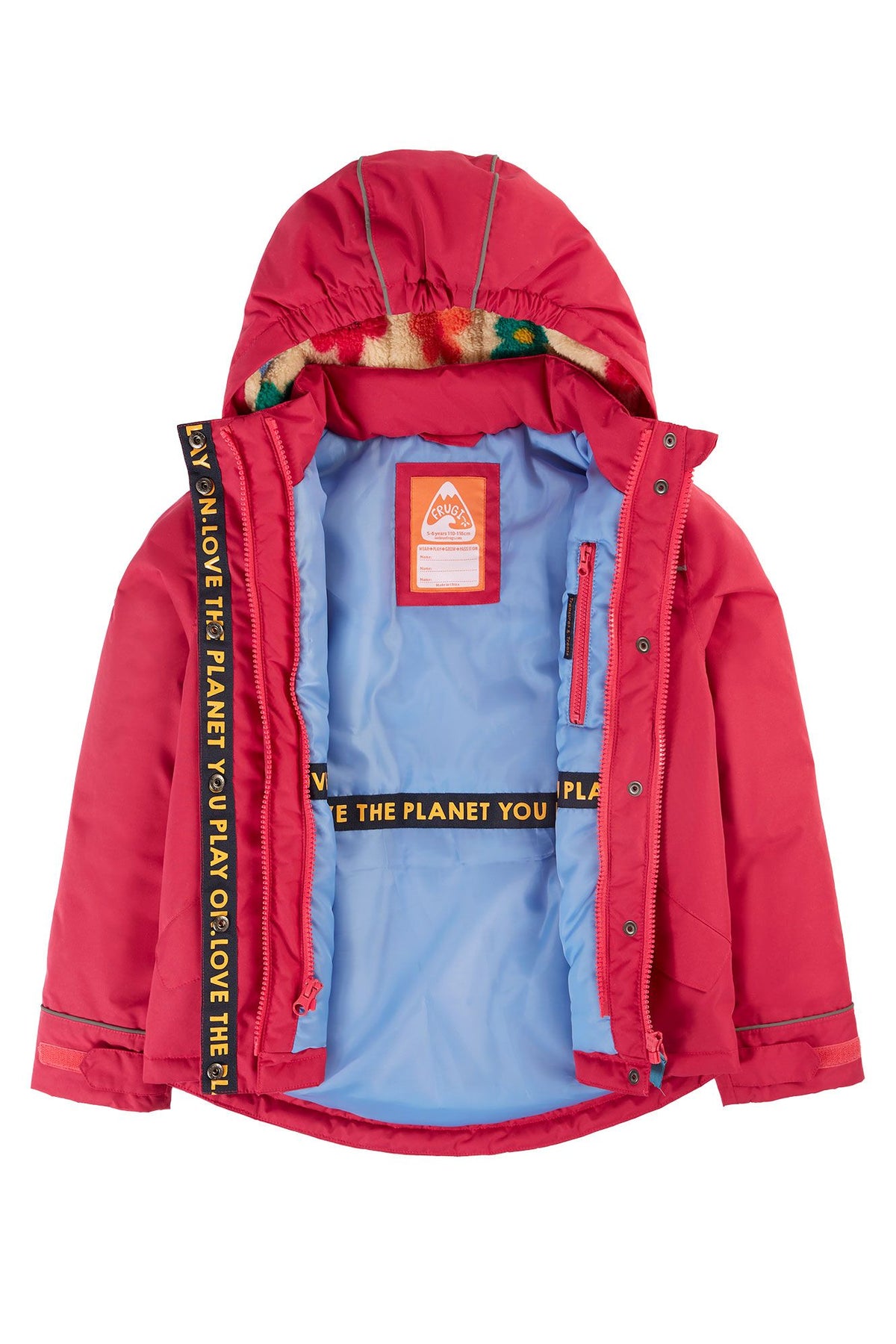 Frugi 3 In 1 Rambler Coat 500044A4sdfp Snapdragon Clothing 4-5YRS / Pink,5-6YRS / Pink,6-7YRS / Pink