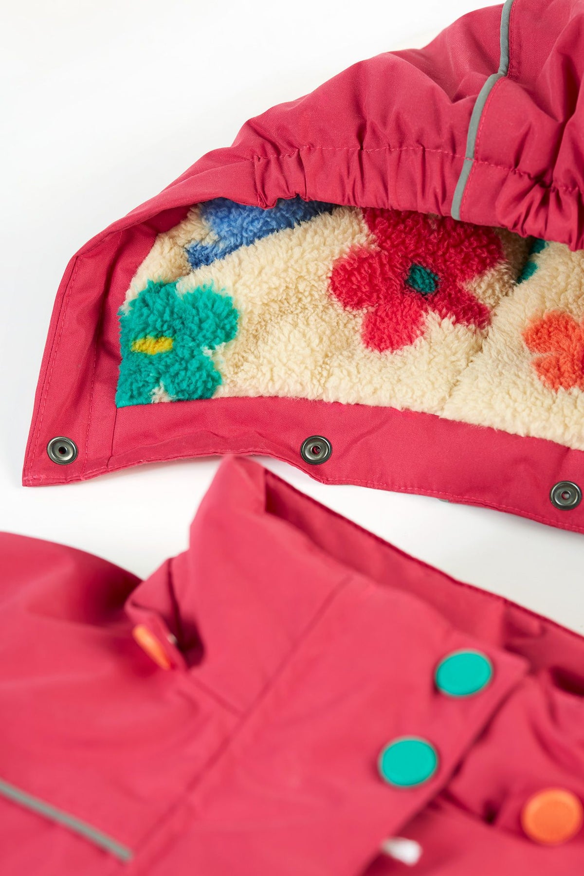 Frugi 3 In 1 Rambler Coat 500044A4sdfp Snapdragon Clothing 4-5YRS / Pink,5-6YRS / Pink,6-7YRS / Pink