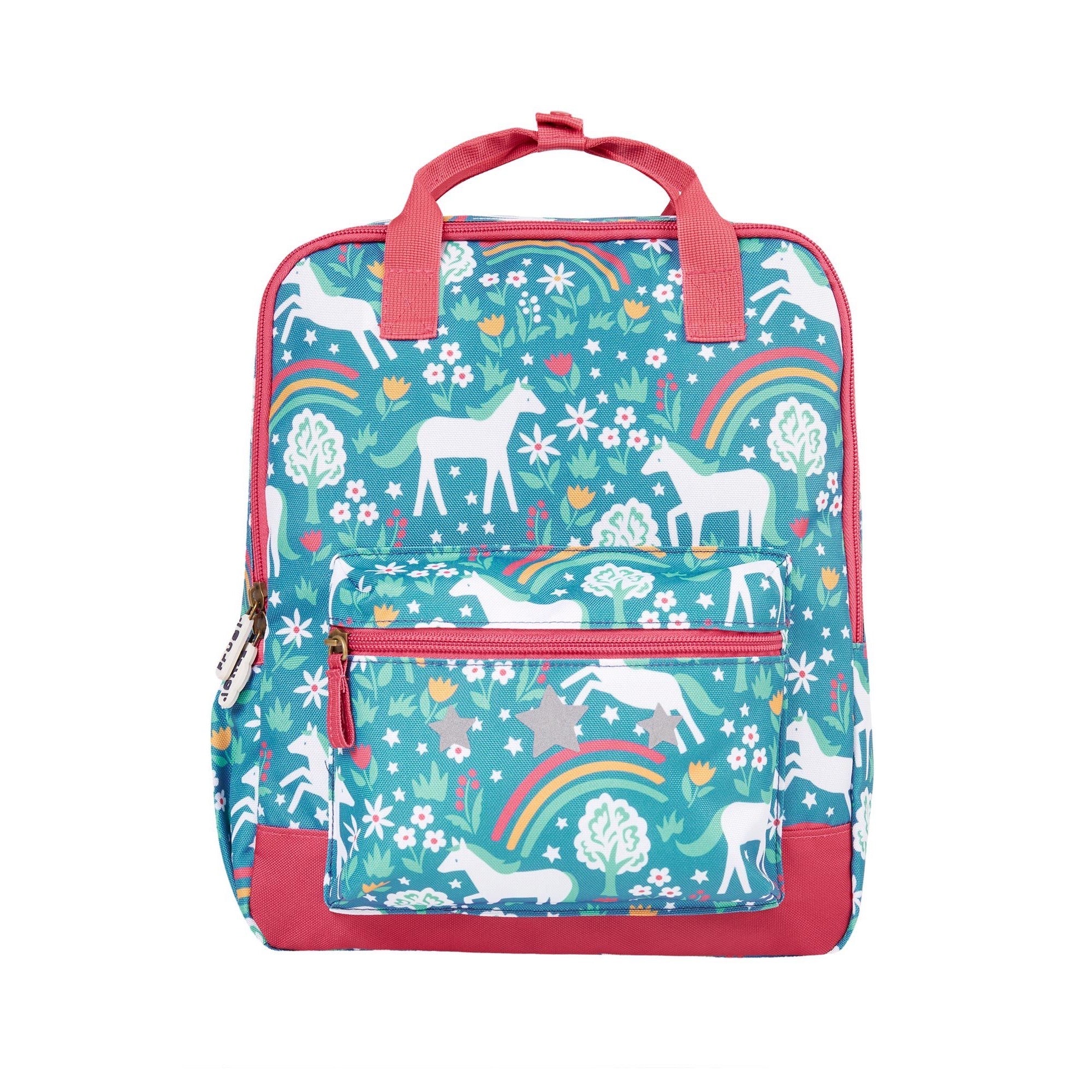 Frugi Explorer Backpack 500122A4wdhr Wild Horses Accessories ONE SIZE / Multi