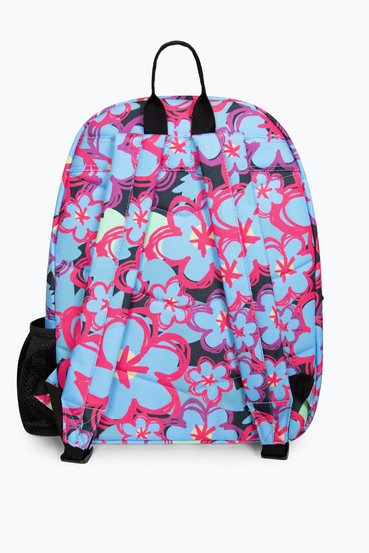 Hype Multi Blue Flower Backpack Xtlr042 Accessories ONE SIZE / Multi