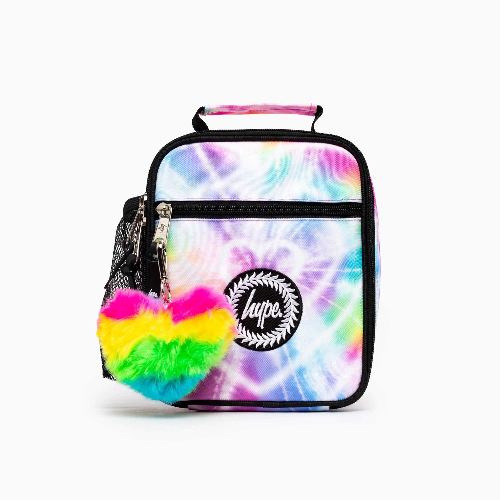 Hype Rainbow Heart Tie Dye Lunch Bag Xucb-122 Accessories ONE SIZE / Multi