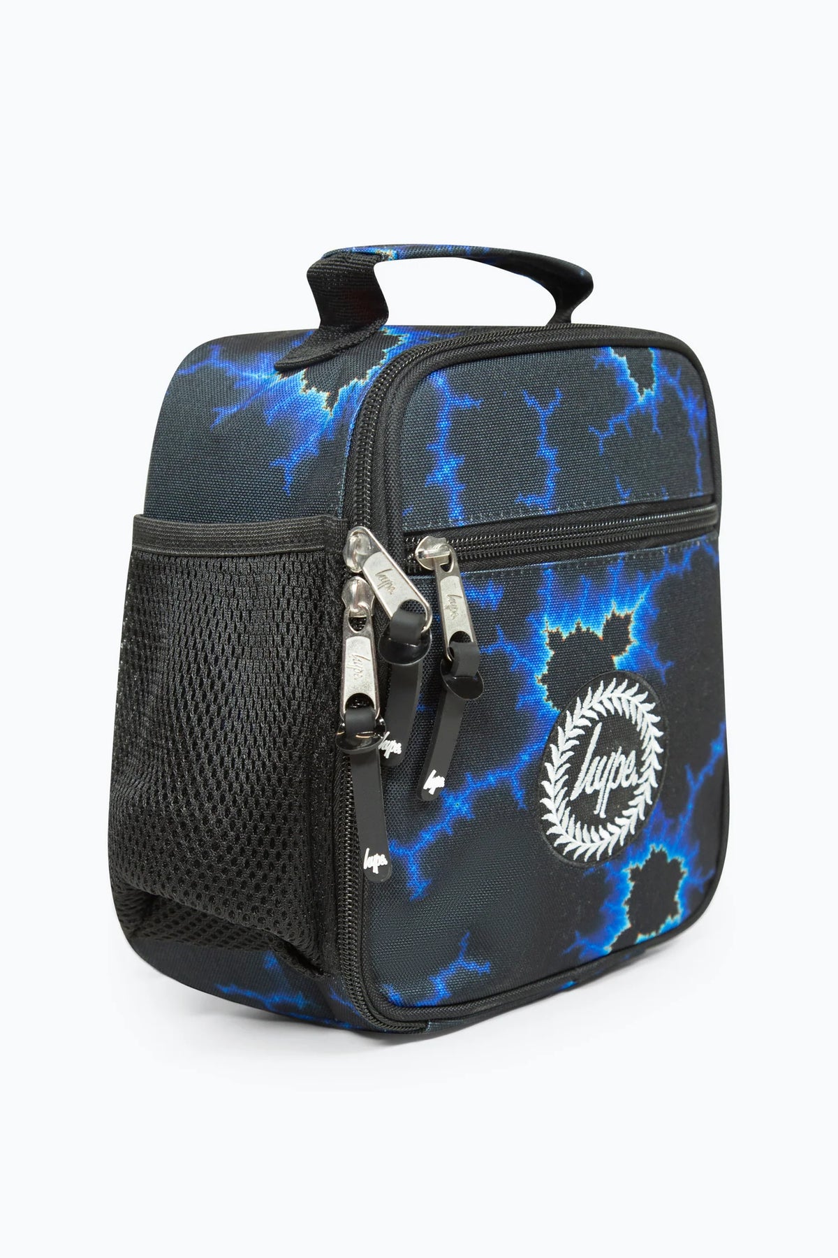 Hype Black Blue Lightening Lunch Bag Xtlr107 Accessories ONE SIZE / Multi