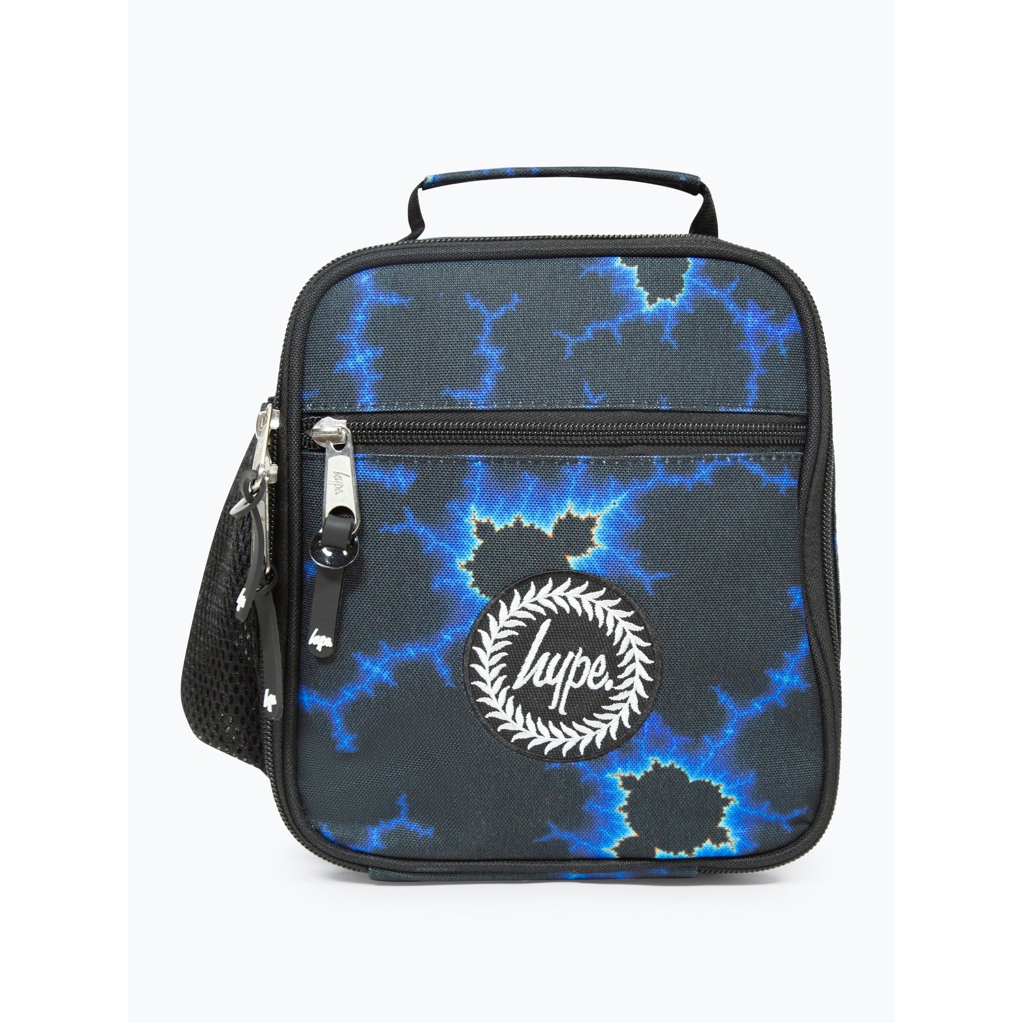 Hype Black Blue Lightening Lunch Bag Xtlr107 Accessories ONE SIZE / Multi