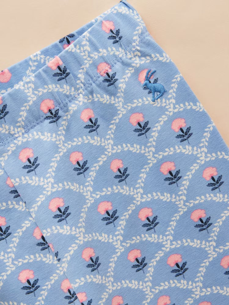 Joules Girls 2 Pack Deedee Leggings E59027 Pink Blue Clothing 4YRS / Multi,5YRS / Multi,6YRS / Multi,8YRS / Multi,10YRS / Multi