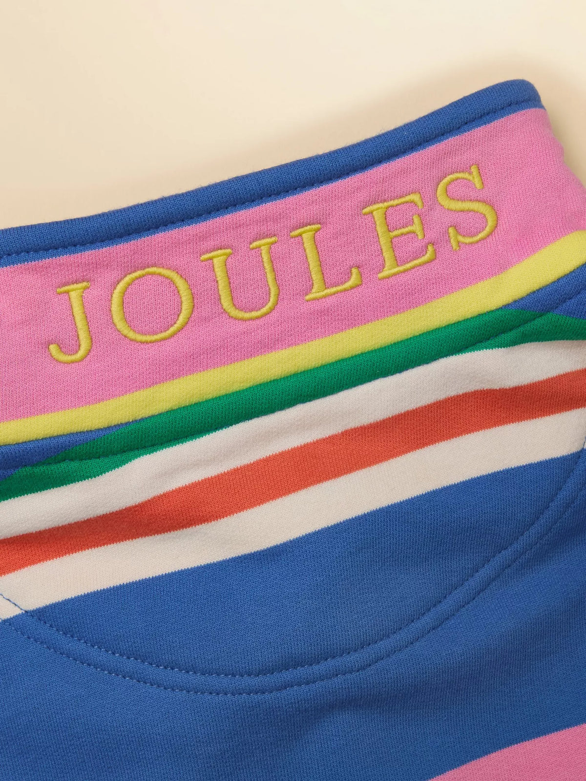 Joules Alfie Sweatshirt Multi Stripe Clothing 4YRS / Multi,5YRS / Multi,6YRS / Multi,8YRS / Multi