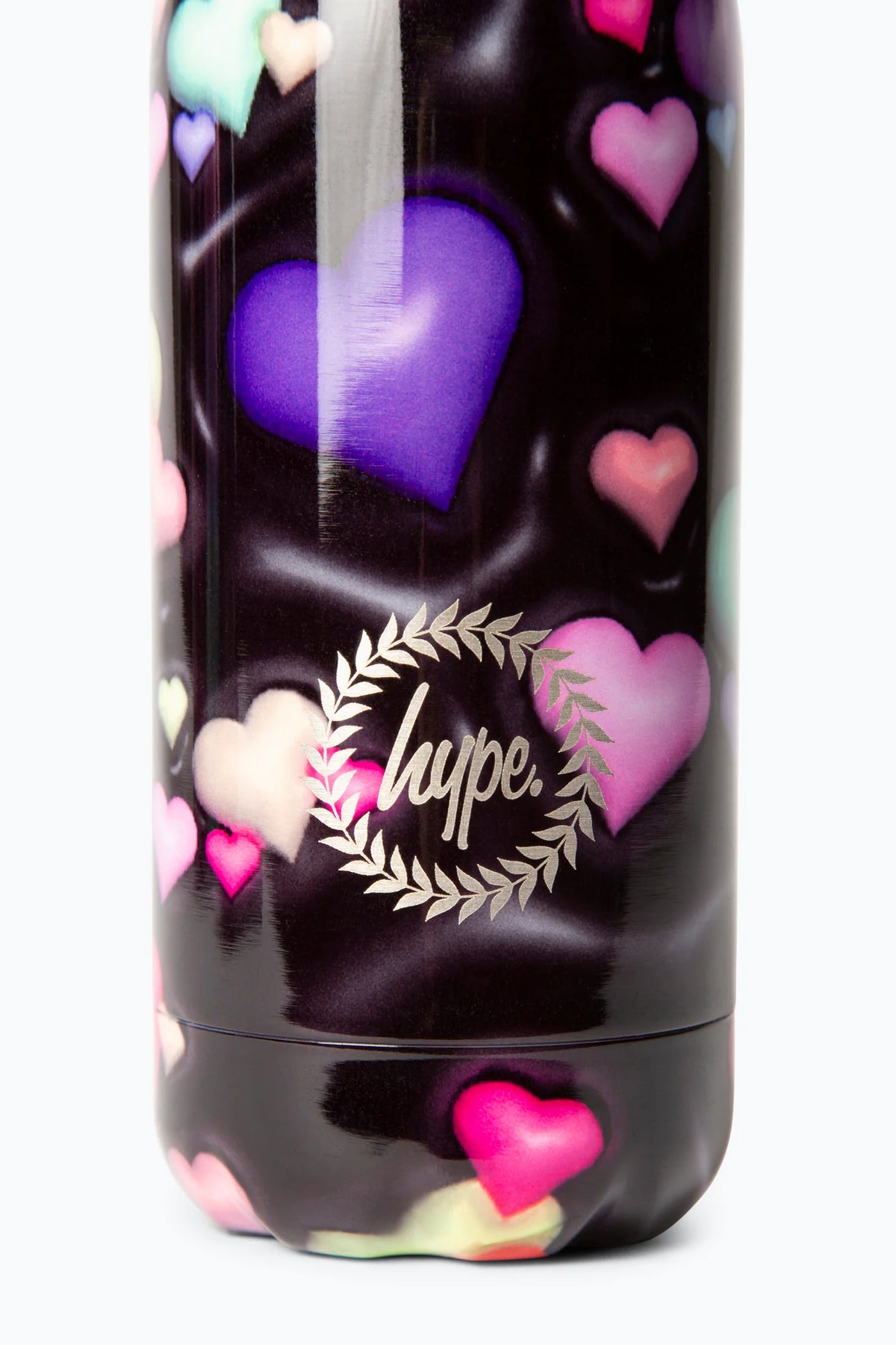 Hype Black 3D Hearts Bottle Xlr176 Accessories ONE SIZE / Multi