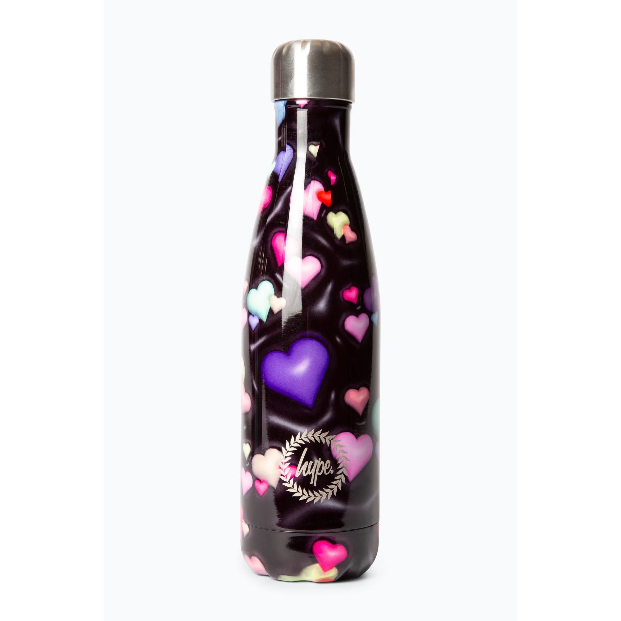 Hype Black 3D Hearts Bottle Xlr176 Accessories ONE SIZE / Multi