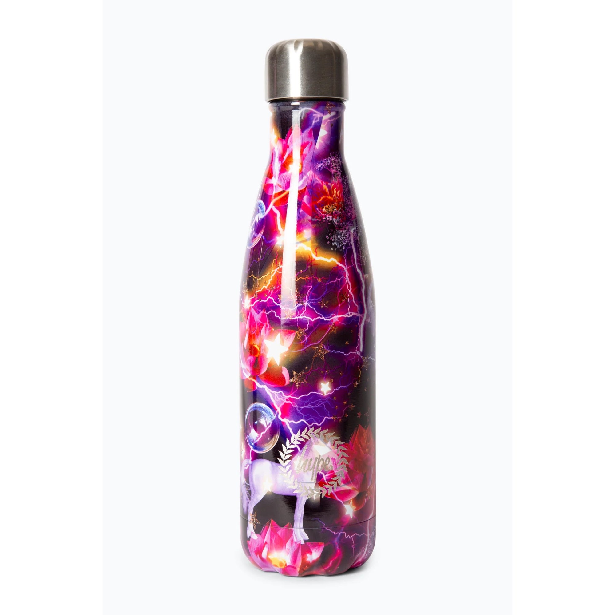 Hype Black Lightening Unicorn Bottle Xtlr174 Accessories ONE SIZE / Multi
