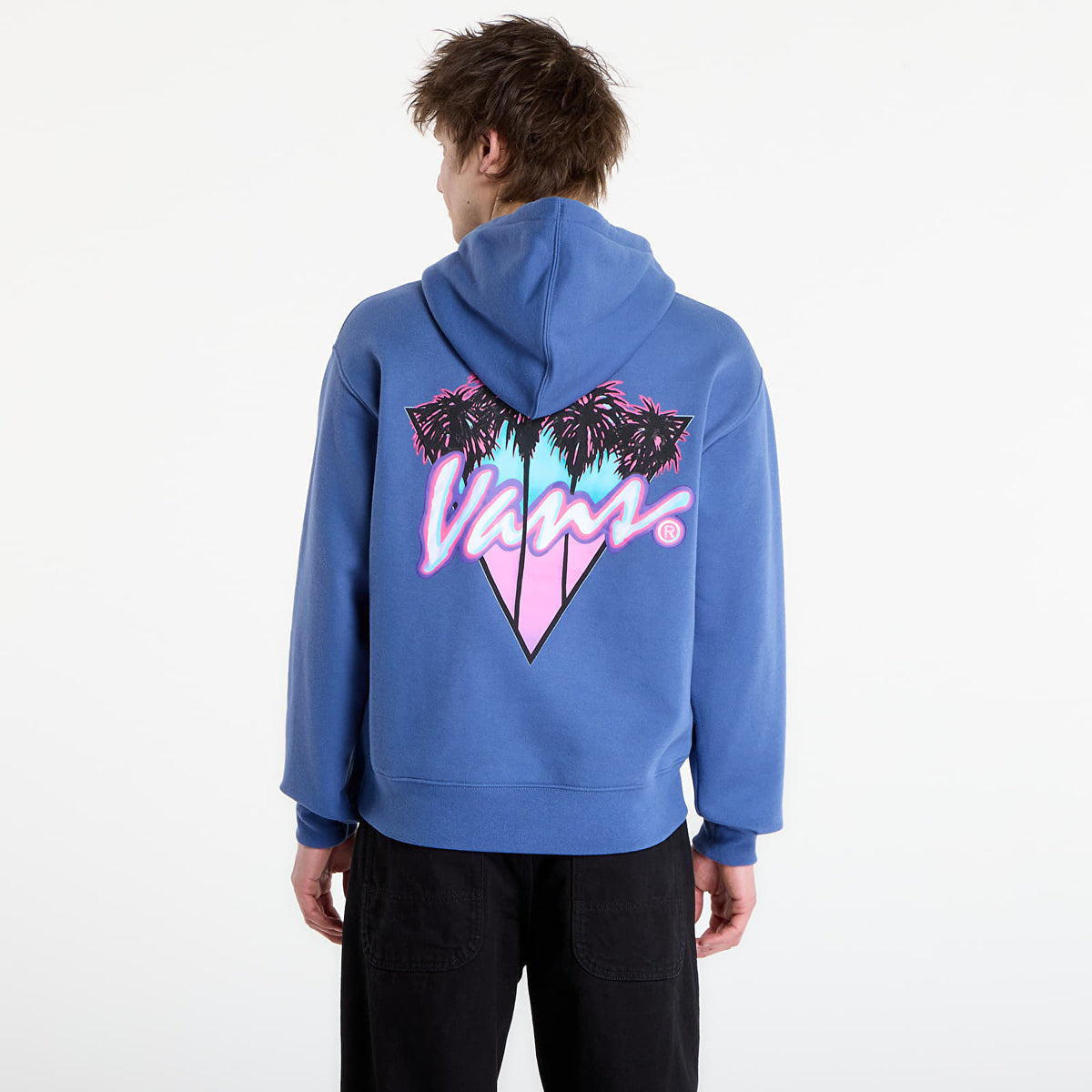 Vans Mens Palm Drive Hoodie Vn000u285tu1 Navy Clothing M / Navy,L / Navy,XL / Navy,XXL / Navy