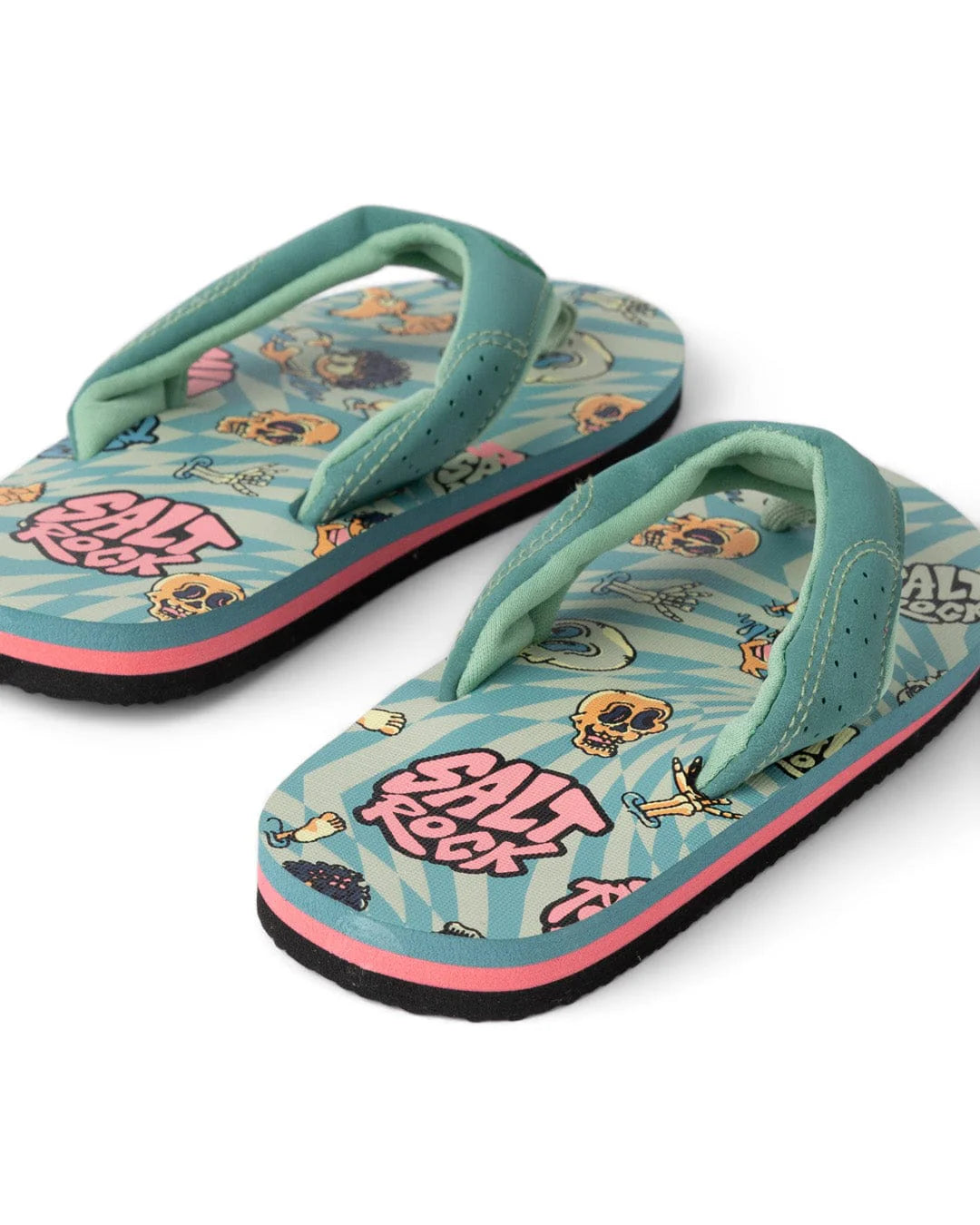 Saltrock Kids Lush Waves Flip Flops Xff72601009 Footwear EU 32 / Seagrass,EU 33 / Seagrass,EU 34 / Seagrass,EU 35 / Seagrass