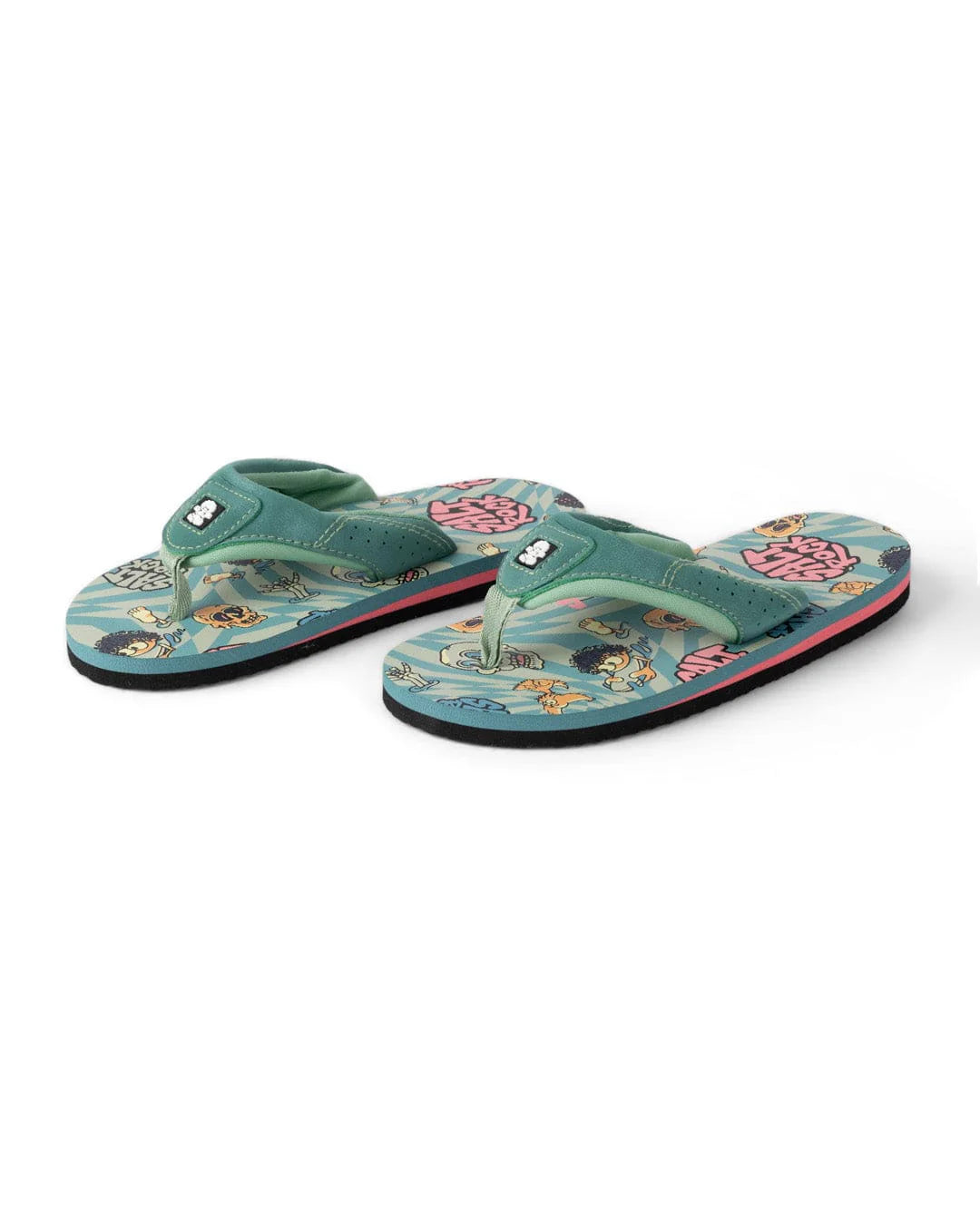 Saltrock Kids Lush Waves Flip Flops Xff72601009 Footwear EU 32 / Seagrass,EU 33 / Seagrass,EU 34 / Seagrass,EU 35 / Seagrass
