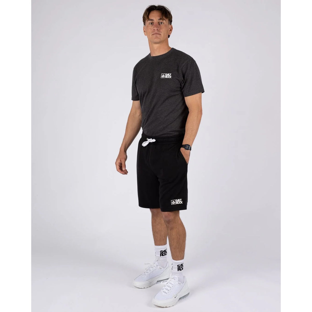 Saltrock Mens Jersey Shorts Wwf12401112 Black Clothing S / Black,M / Black,L / Black,XL / Black,XXL / Black