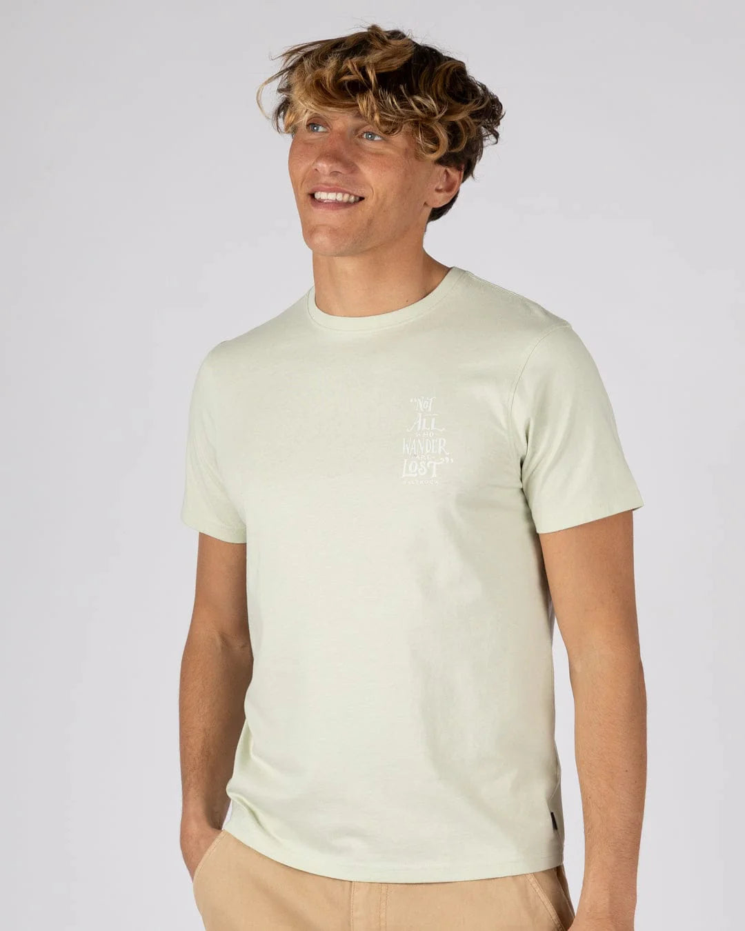 Saltrock Mens Lost Ships T-Shirt Tsb11703059 Light Green Clothing M / Green,L / Green,XL / Green,XXL / Green