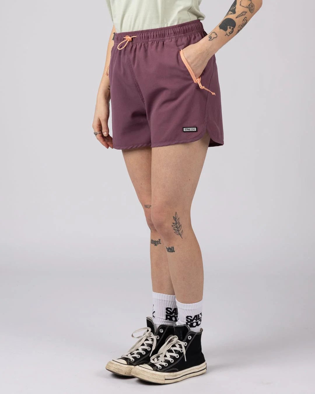 Saltrock Womens Copper Shorts Wzy22501129 Dark Pink Clothing UK8 / Aubergine,UK10 / Aubergine,UK12 / Aubergine,UK14 / Aubergine