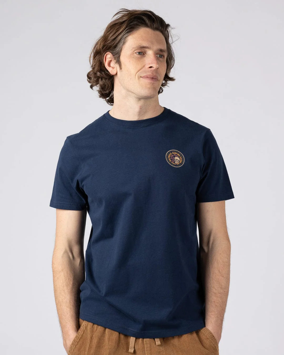 Saltrock Mens Trail Badge T-Shirt Tsb12601097 Blue Clothing S / Blue,M / Blue,L / Blue,XL / Blue,XXL / Blue
