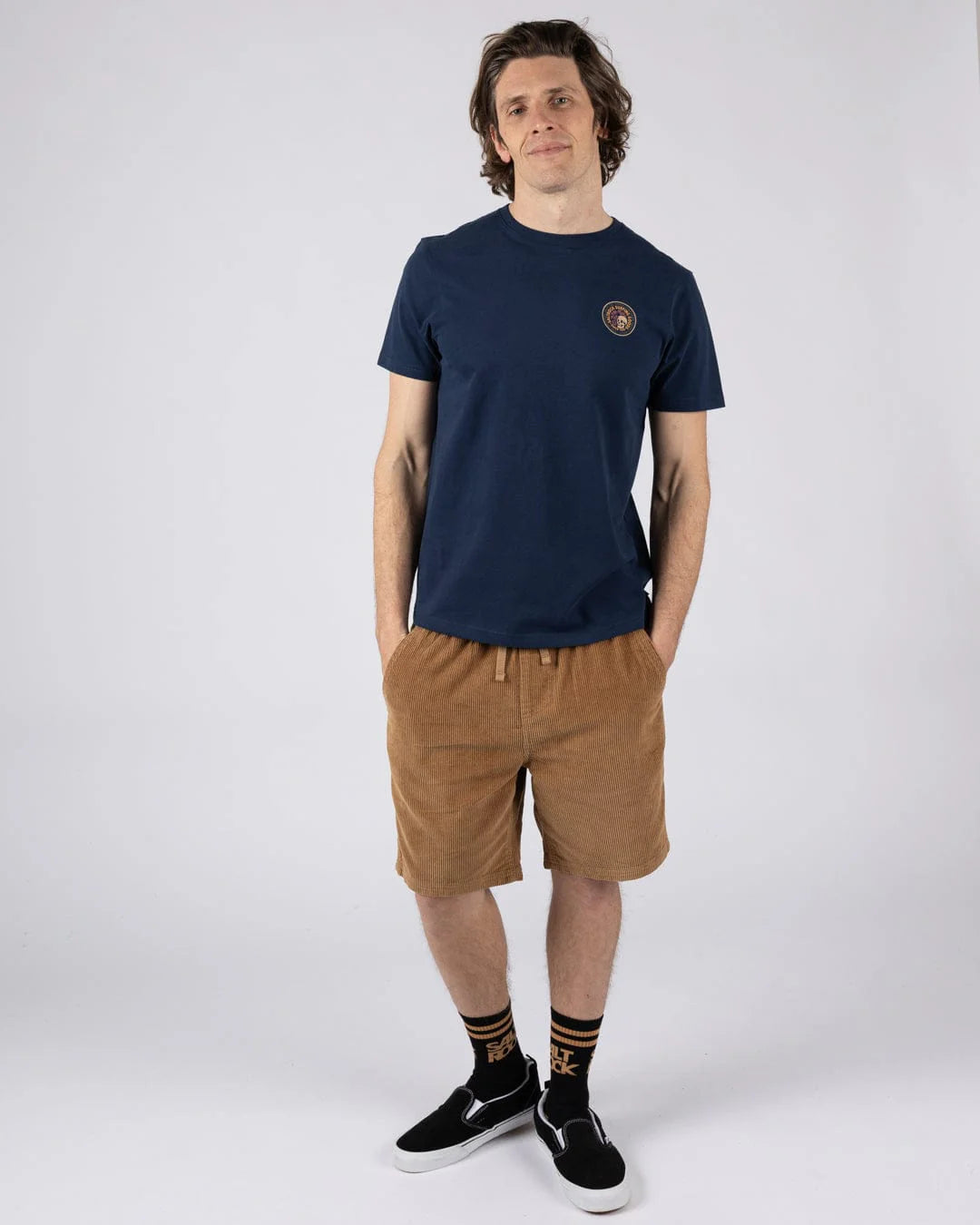 Saltrock Mens Trail Badge T-Shirt Tsb12601097 Blue Clothing S / Blue,M / Blue,L / Blue,XL / Blue,XXL / Blue