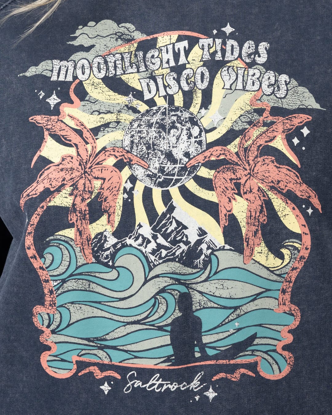 Saltrock Womens Last Light Crew Sweatshirt Lwf22601077 Navy Clothing XS / Navy,S / Navy,M / Navy,L / Navy