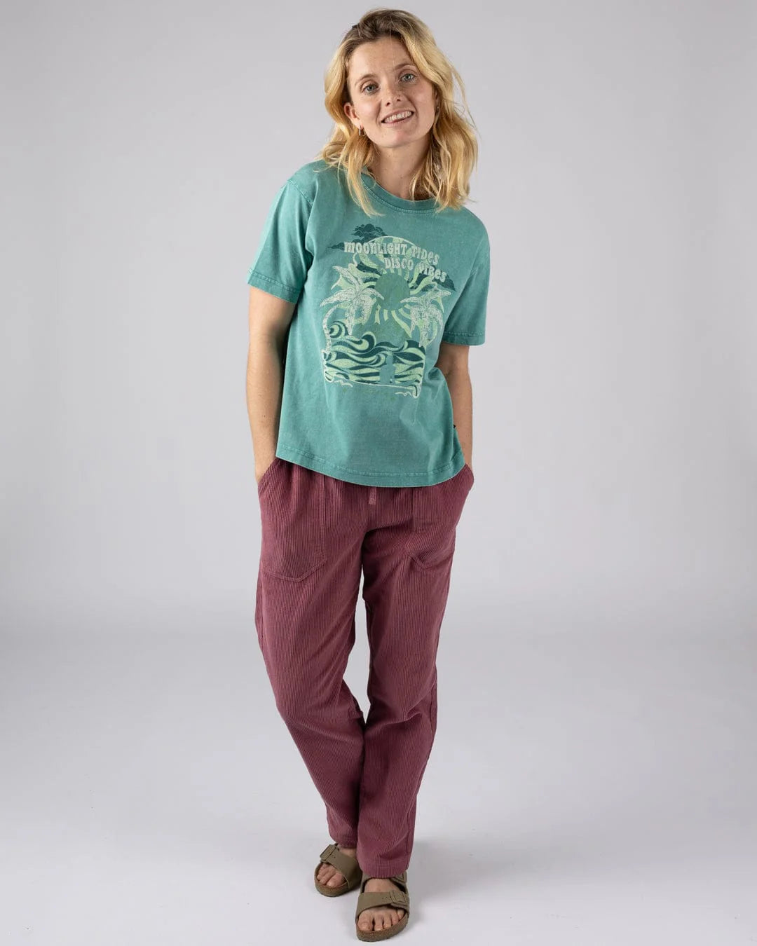 Saltrock Womens Last Light T-Shirt Tsf22601078 Jade Clothing UK8 / Jade,UK10 / Jade,UK12 / Jade,UK14 / Jade