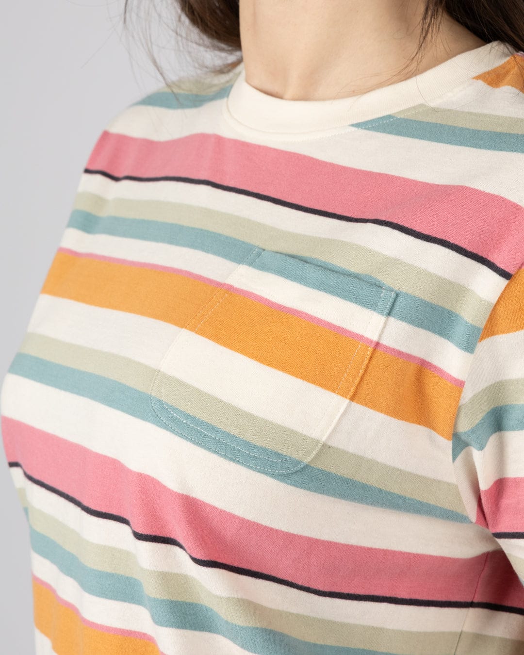 Saltrock Womens Junet Stripe T-Shirt Tsx22601041 Clothing UK8 / Multi,UK10 / Multi,UK12 / Multi,UK14 / Multi,UK16 / Multi