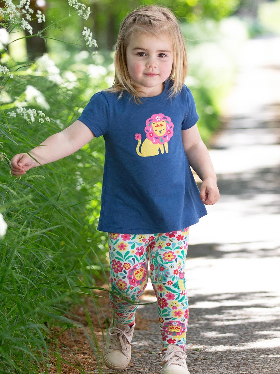 Kite Growing Brave Leggings F972 Clothing 3YRS / Multi,4YRS / Multi,5YRS / Multi,6YRS / Multi