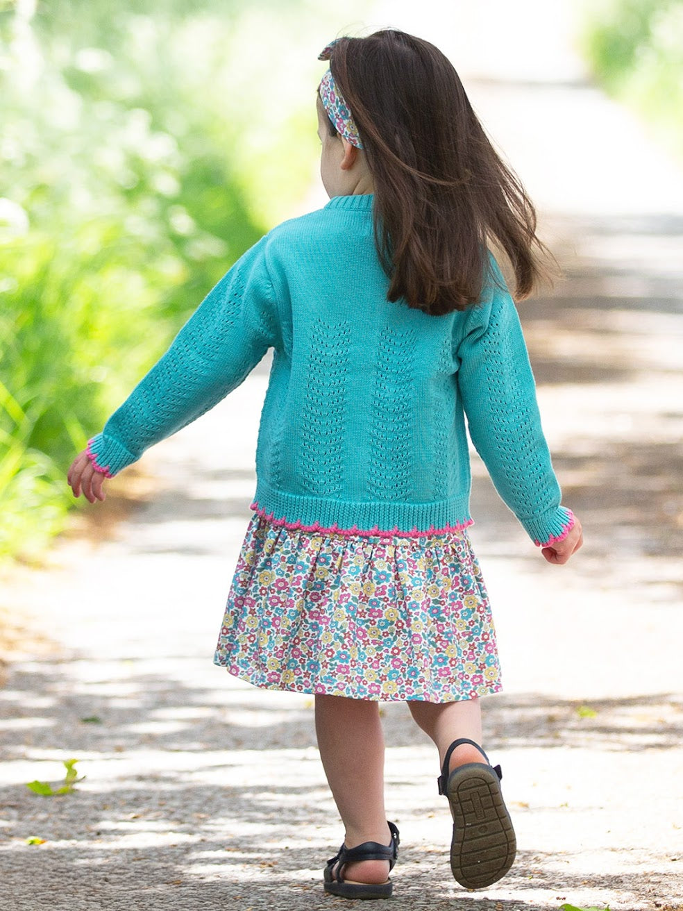 Kite Flutterby Cardigan F527 Aqua Clothing 12-18M / Aqua,18-24M/2Y / Aqua,3YRS / Aqua,4YRS / Aqua,5YRS / Aqua,6YRS / Aqua,8YRS / Aqua