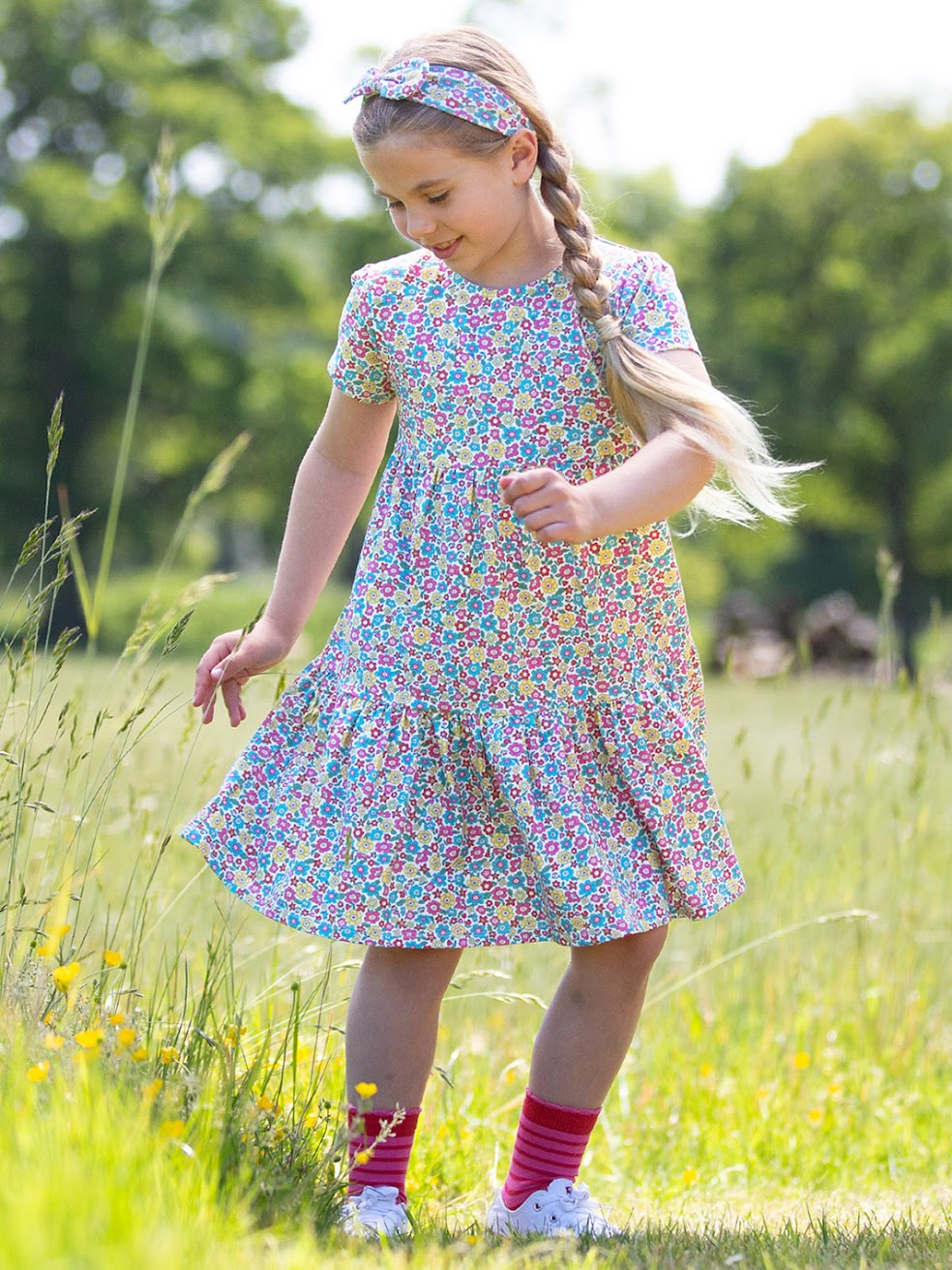Kite Born To Bloom Infant Dress F475 Clothing 12-18M / Multi,18-24M/2Y / Multi,3YRS / Multi,4YRS / Multi,5YRS / Multi,6YRS / Multi