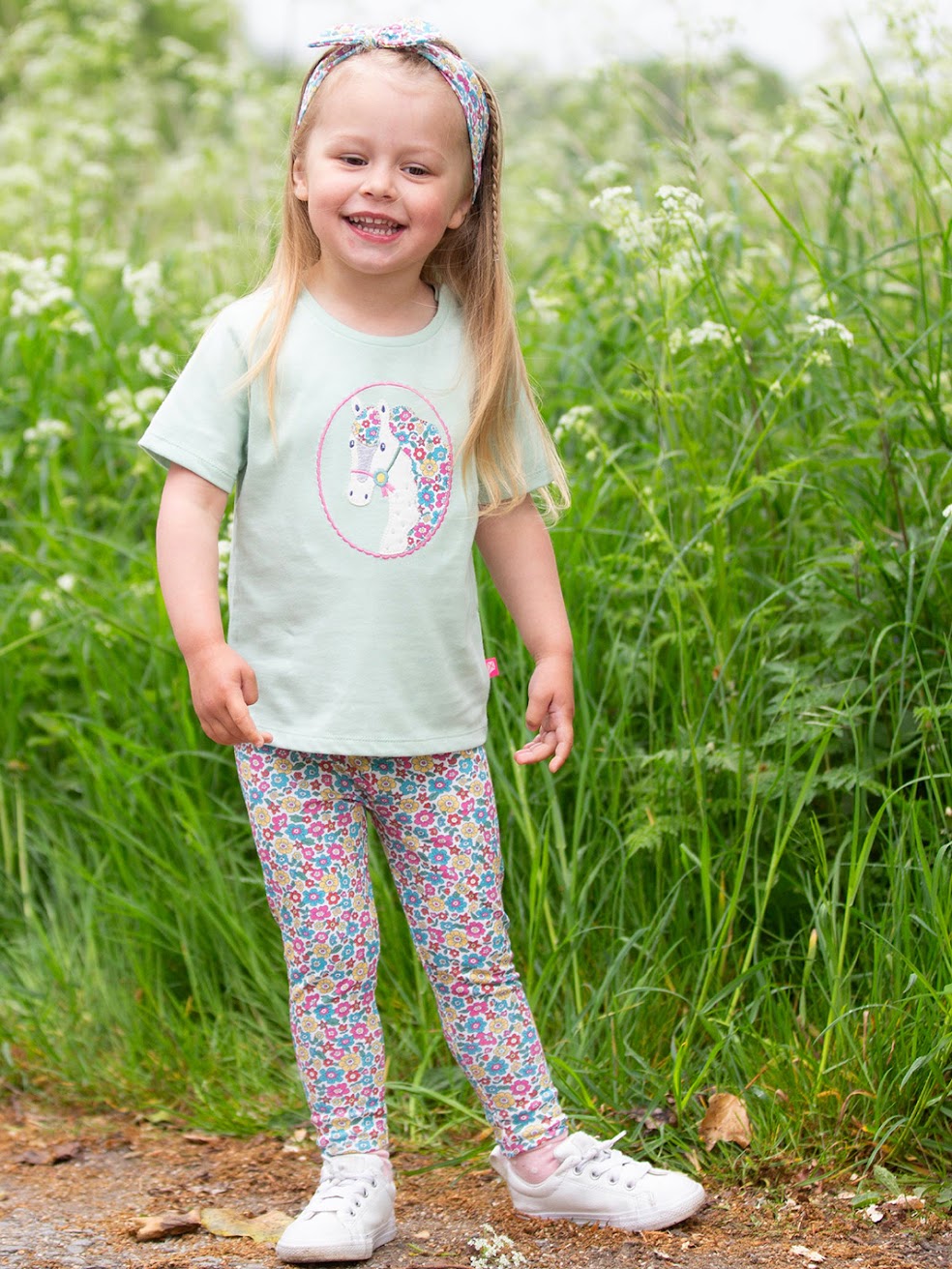 Kite Born To Bloom Girls Leggings F101 Clothing 3YRS / Multi,4YRS / Multi,5YRS / Multi,6YRS / Multi,7YRS / Multi,8YRS / Multi