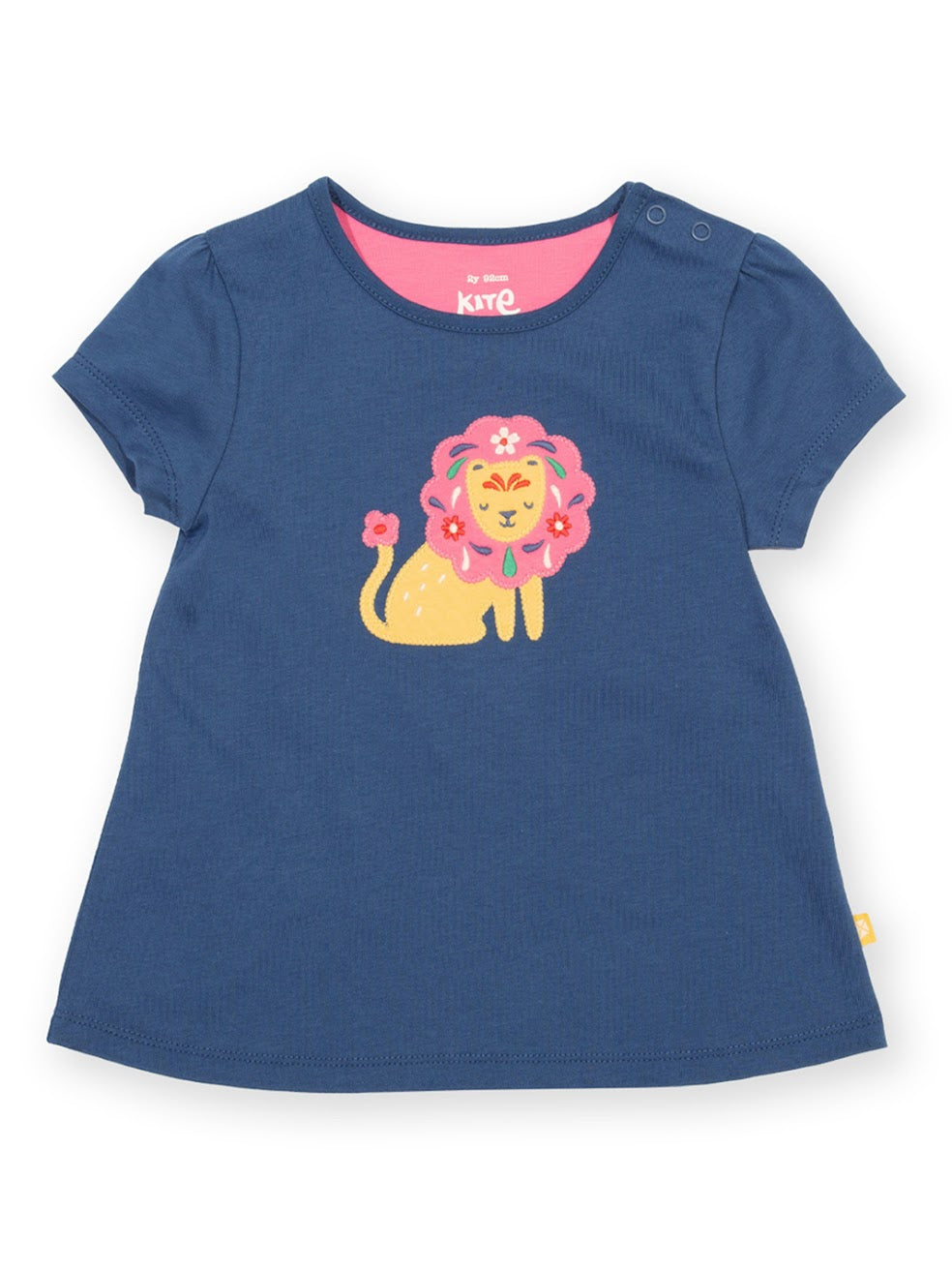 Kite Growing Brave Infant Tunic Top 9899 Clothing 3-6M / Indigo,6-9M / Indigo,9-12M / Indigo,12-18M / Indigo,18-24M/2Y / Indigo,3YRS / Indigo,4YRS / Indigo,5YRS / Indigo,6YRS / Indigo