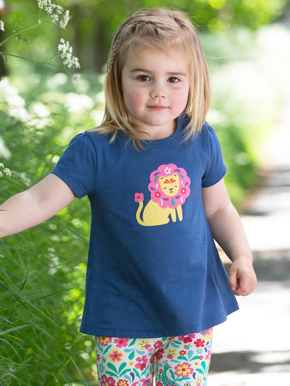 Kite Growing Brave Infant Tunic Top 9899 Clothing 3-6M / Indigo,6-9M / Indigo,9-12M / Indigo,12-18M / Indigo,18-24M/2Y / Indigo,3YRS / Indigo,4YRS / Indigo,5YRS / Indigo,6YRS / Indigo