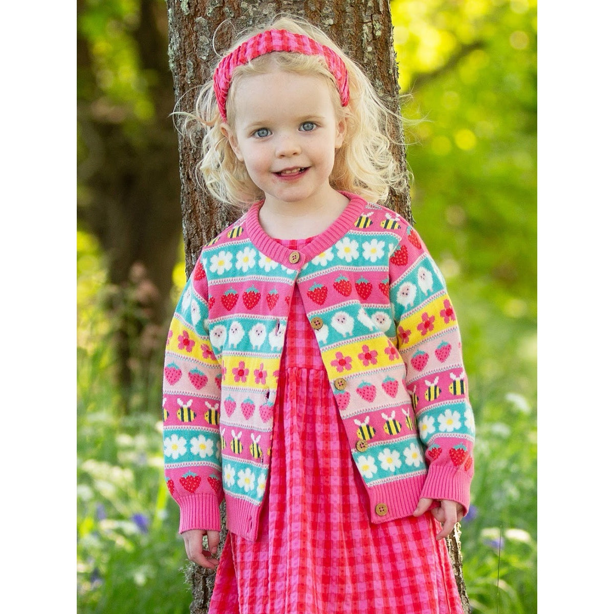 Kite Kaleidoscope Country Cardigan 9625 Clothing 6-9M / Multi,9-12M / Multi,12-18M / Multi,18-24M/2Y / Multi,3YRS / Multi,4YRS / Multi,5YRS / Multi,6YRS / Multi