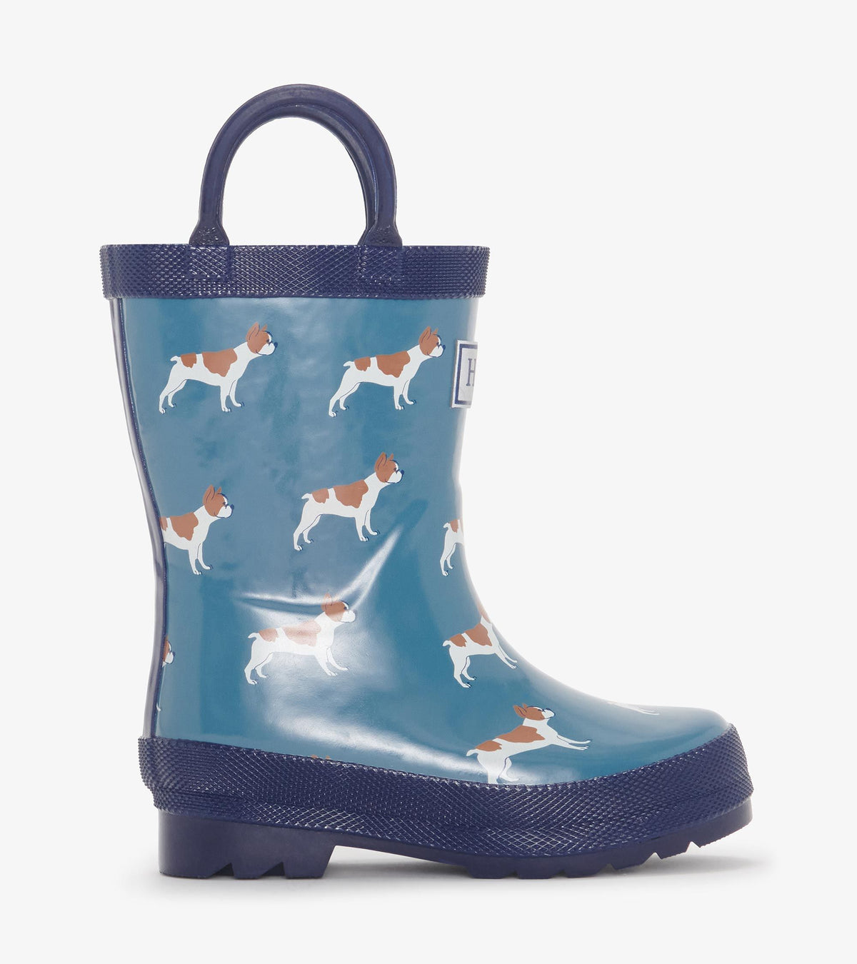 Hatley Blue Bulldogs Pre-School Wellingtons F24bbt1577 Footwear UK5 INFANT / Blue,UK6 INFANT / Blue,UK7 INFANT / Blue,UK8 INFANT / Blue,UK9 KIDS / Blue