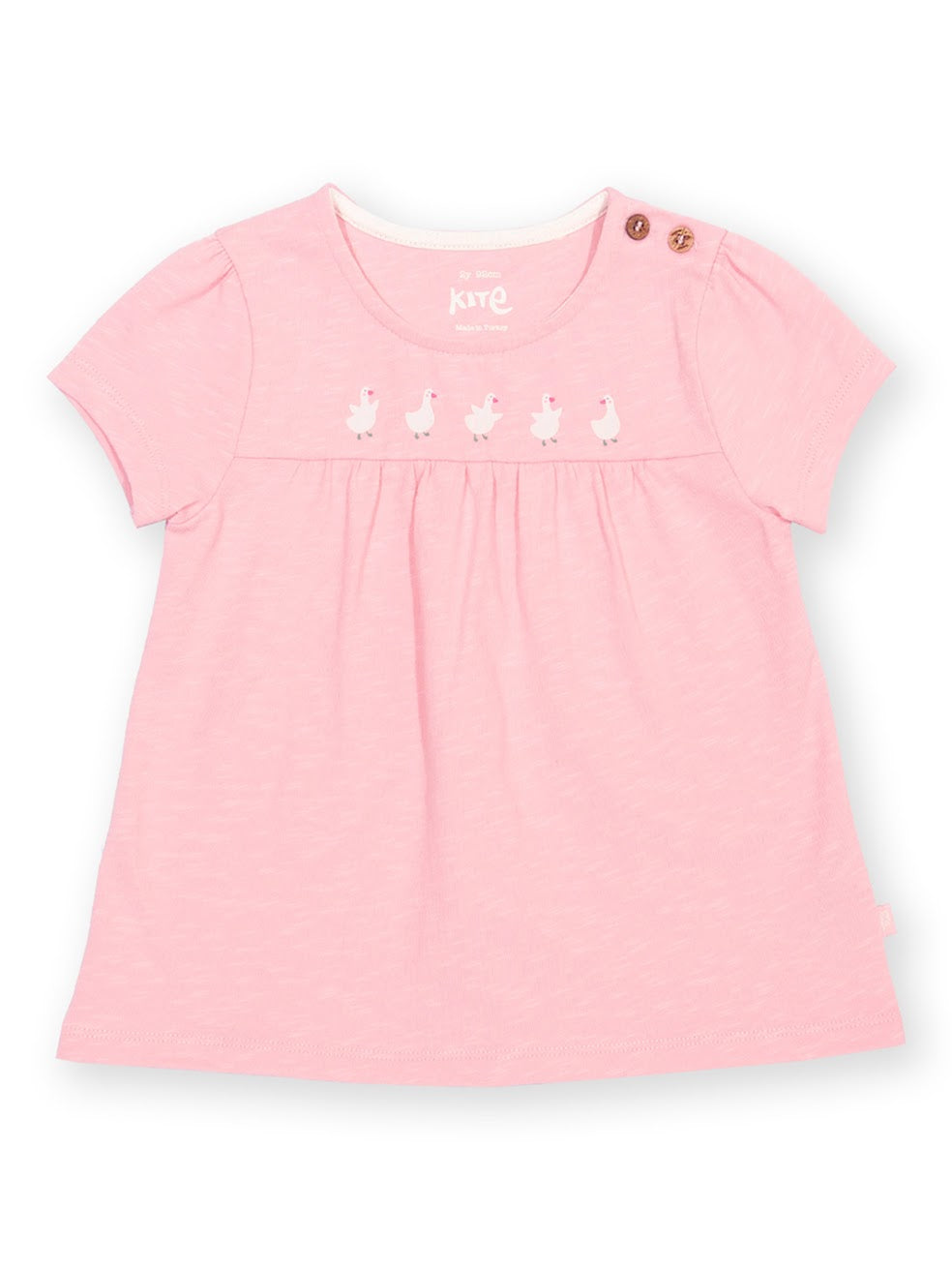 Kite Quackers Tunic Top 9568 Pink Clothing 3-6M / Pink,6-9M / Pink,9-12M / Pink,12-18M / Pink,18-24M/2Y / Pink,3YRS / Pink,4YRS / Pink,5YRS / Pink,6YRS / Pink