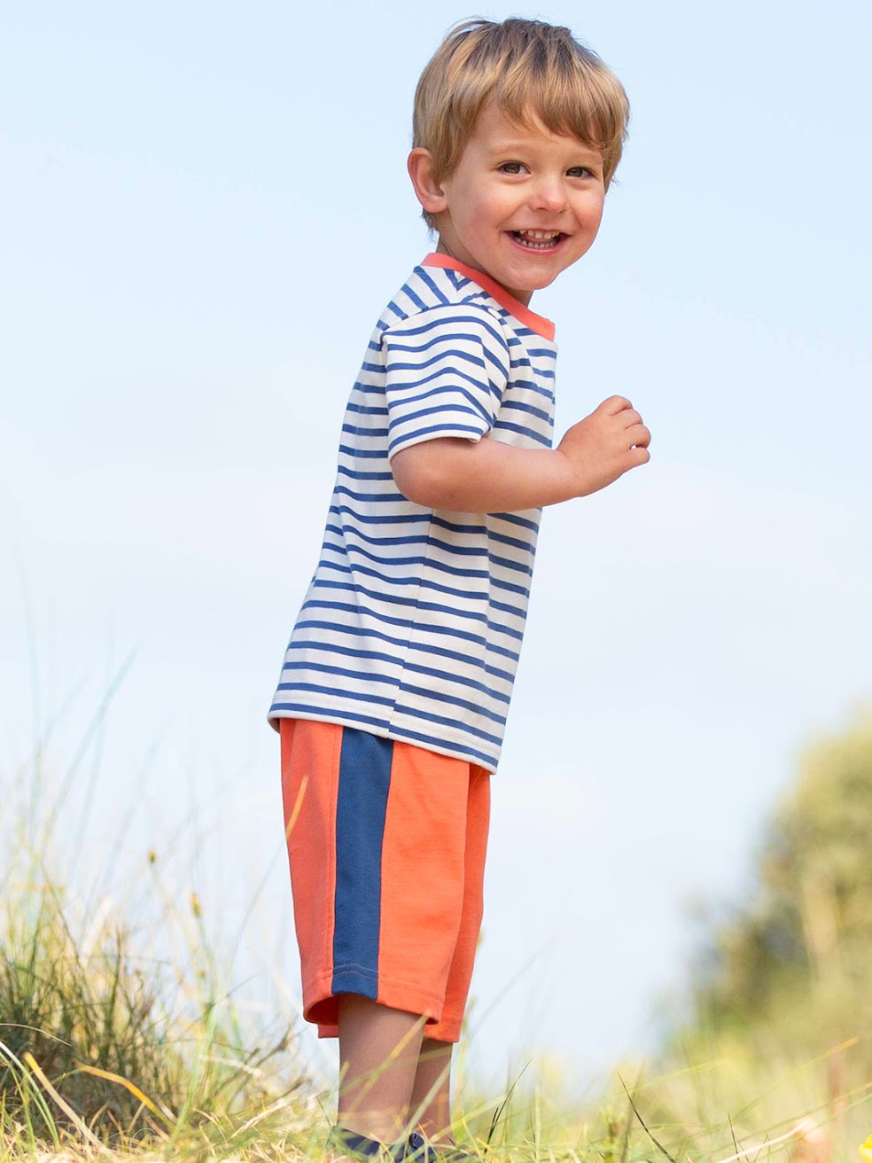 Kite Corfe Infant Shorts 9123 Tangerine Clothing 3-6M / Tangerine,6-9M / Tangerine,9-12M / Tangerine,12-18M / Tangerine,18-24M/2Y / Tangerine,3YRS / Tangerine,4YRS / Tangerine,5YRS / Tangerine,6YRS / Tangerine