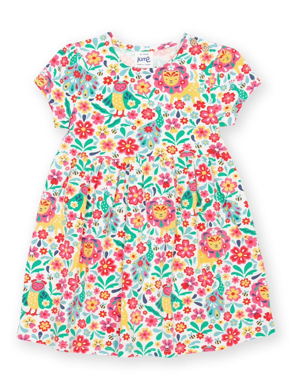 Kite Growing Brave Infant Dress 9012 Clothing 6-9M / Multi,9-12M / Multi,12-18M / Multi,18-24M/2Y / Multi,3YRS / Multi,4YRS / Multi,5YRS / Multi